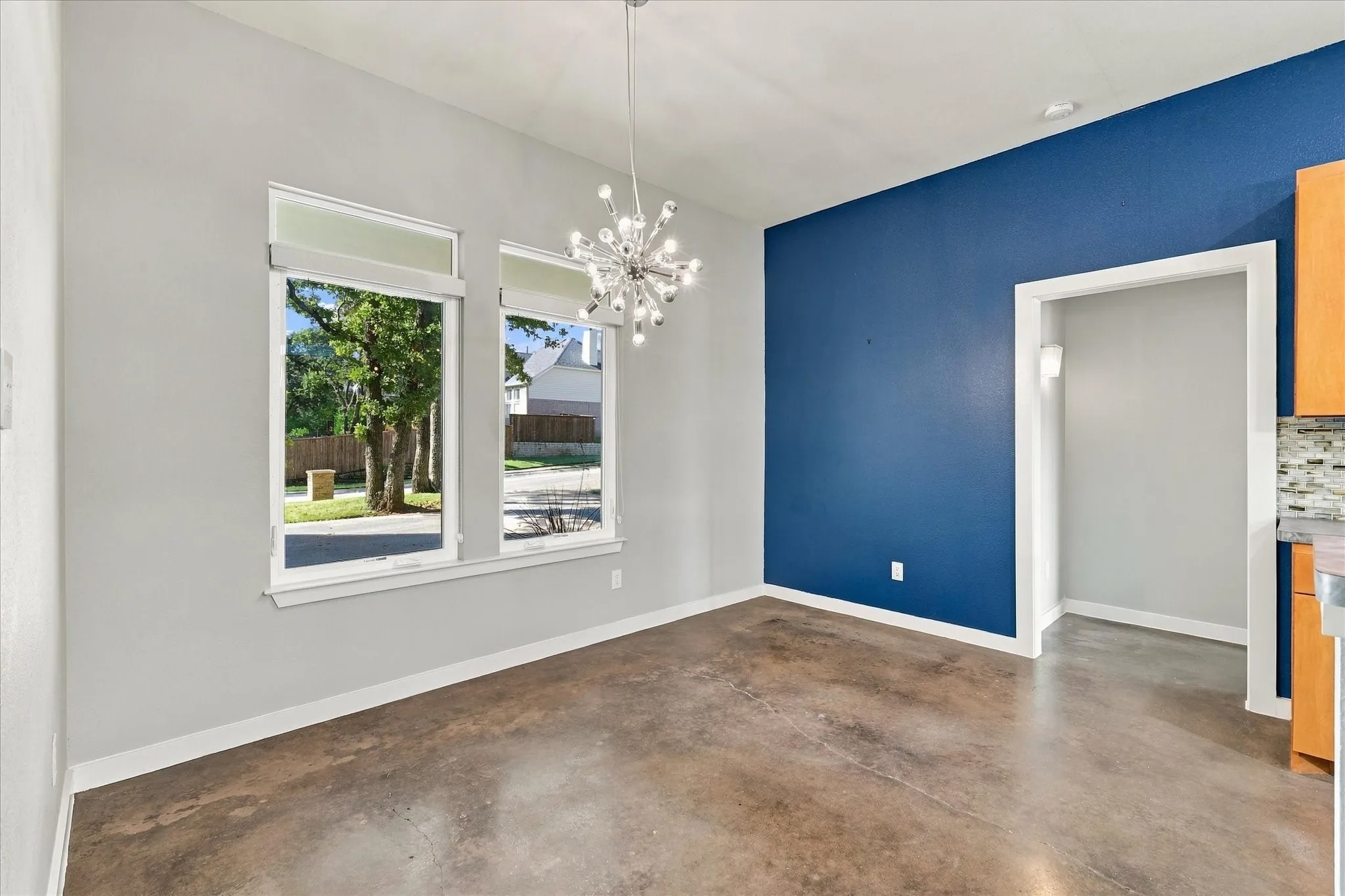 Large breakfast dining area