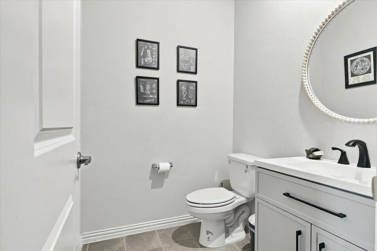 Half bath downstairs