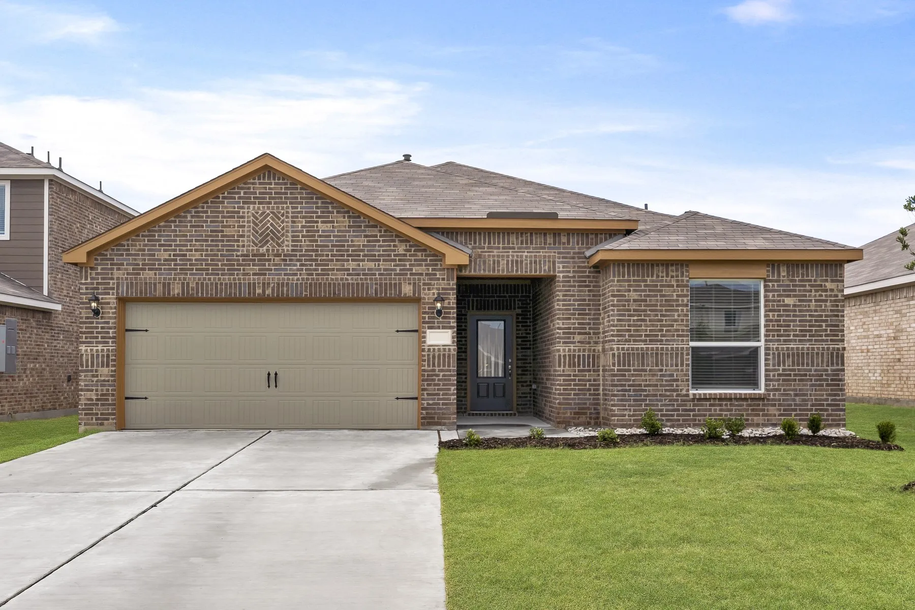 Example of Reed to be built at 13416 Stage Coach Lane. Interior finishes may differ, then shown in photos. Estimated construction completion 2026.