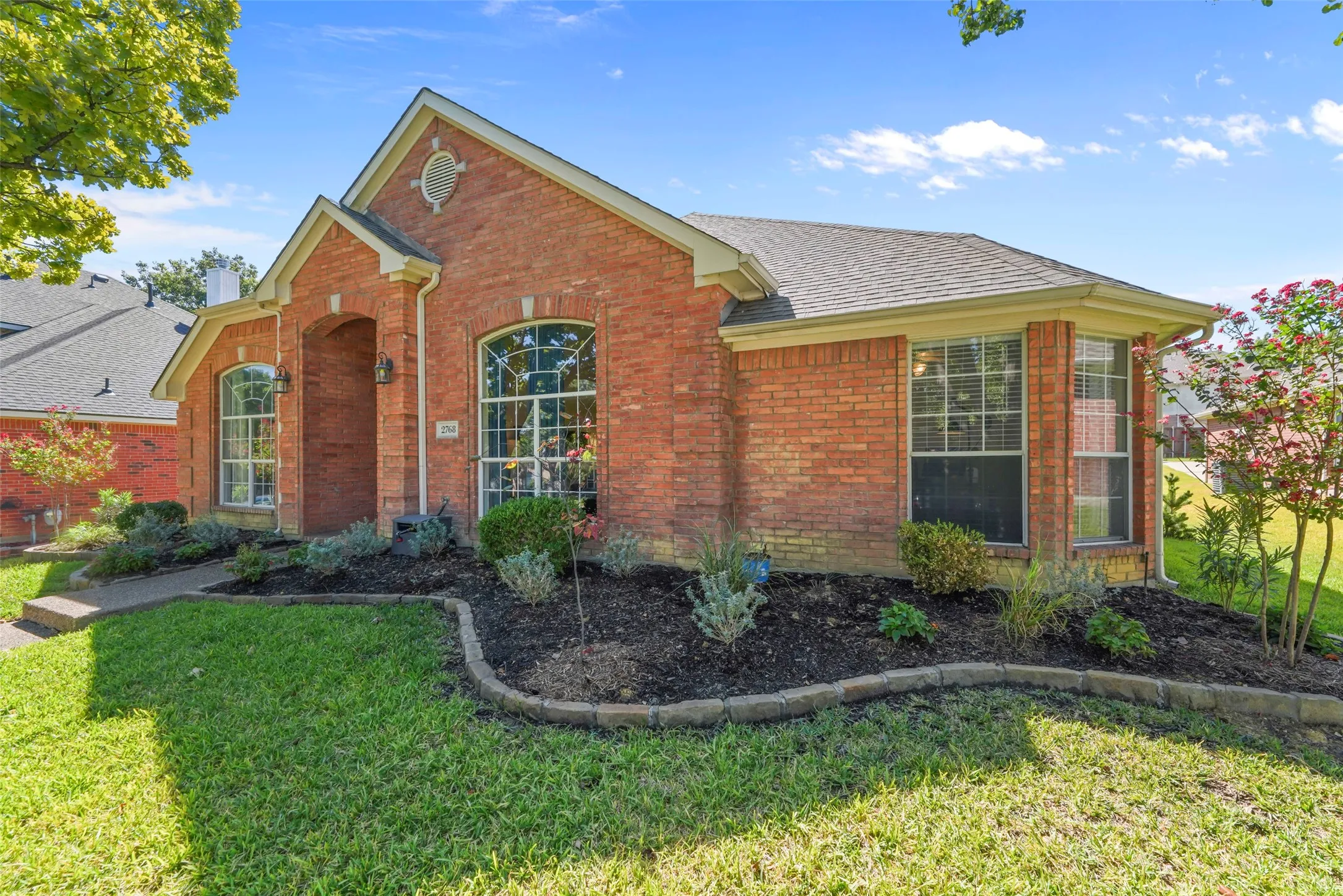 Landscaped Front Yard