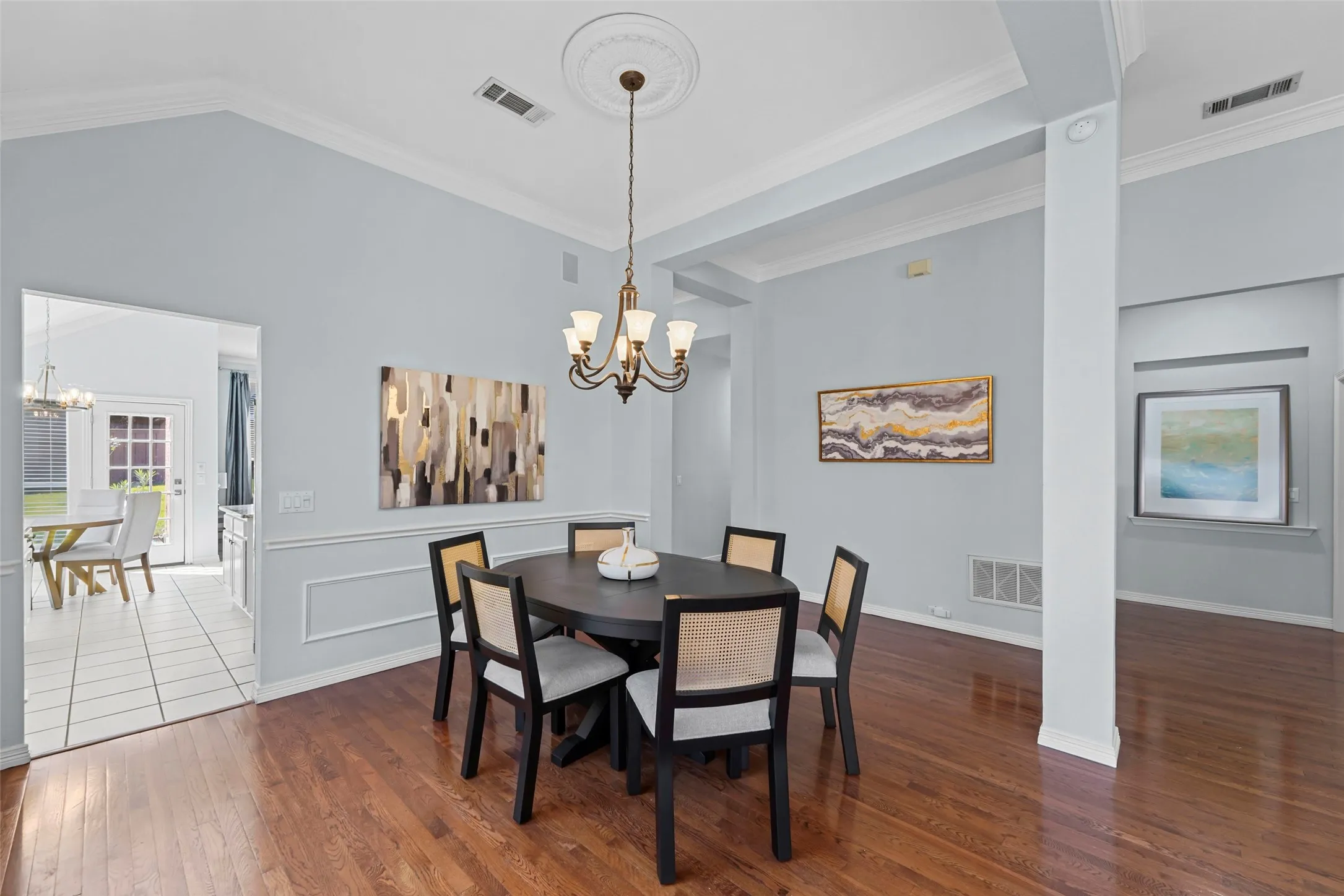 Easy to serve from the kitchen to Formal Dining Room