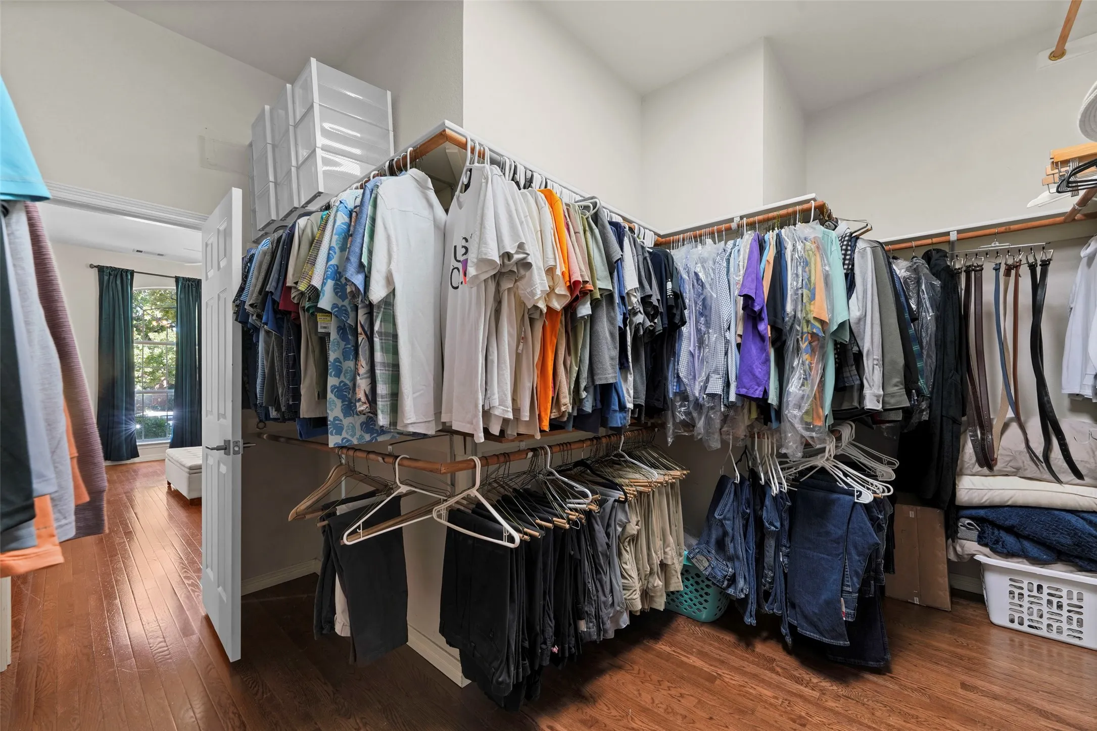 Huge walk in closet