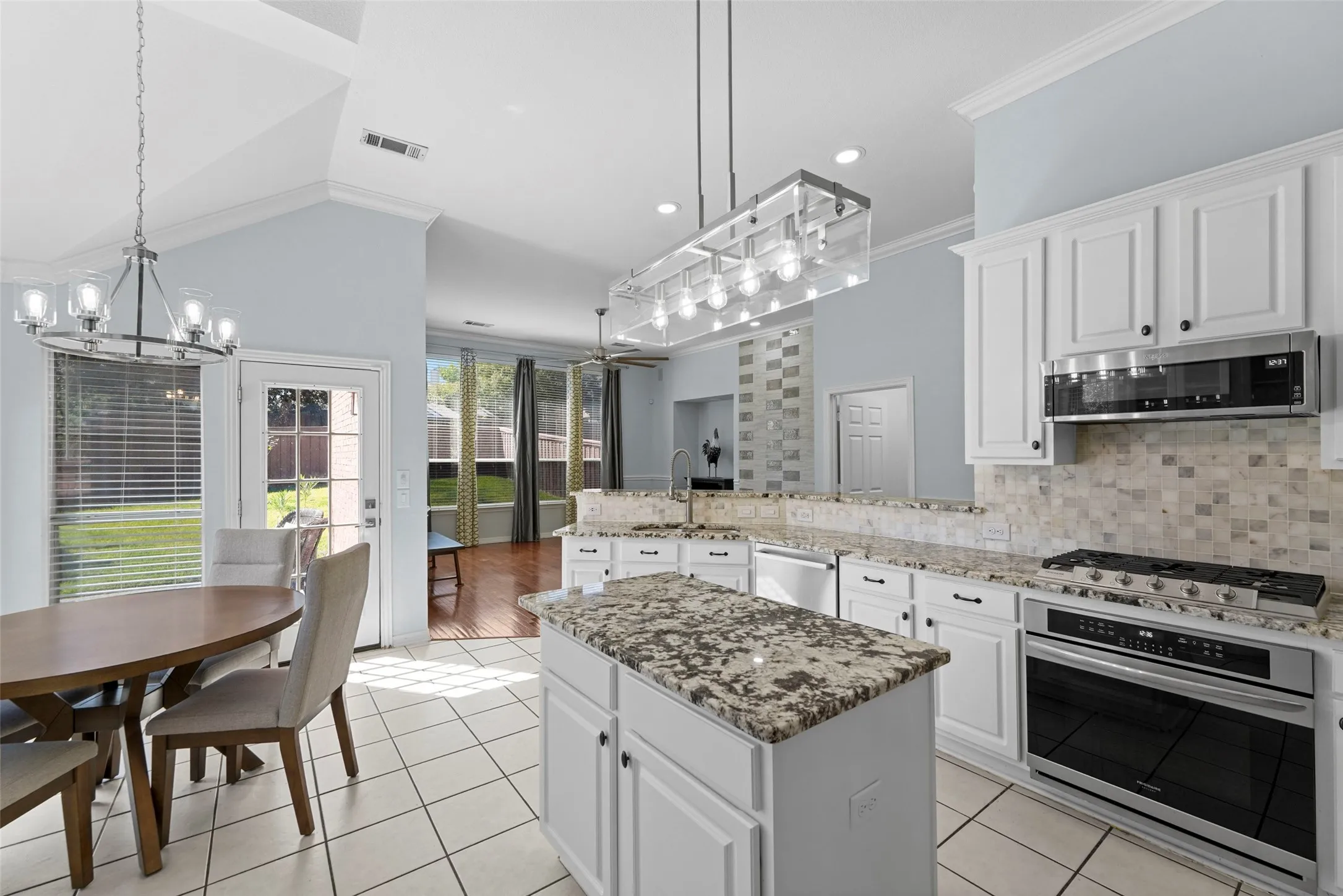 Ceramic Tile floors in kitchen
