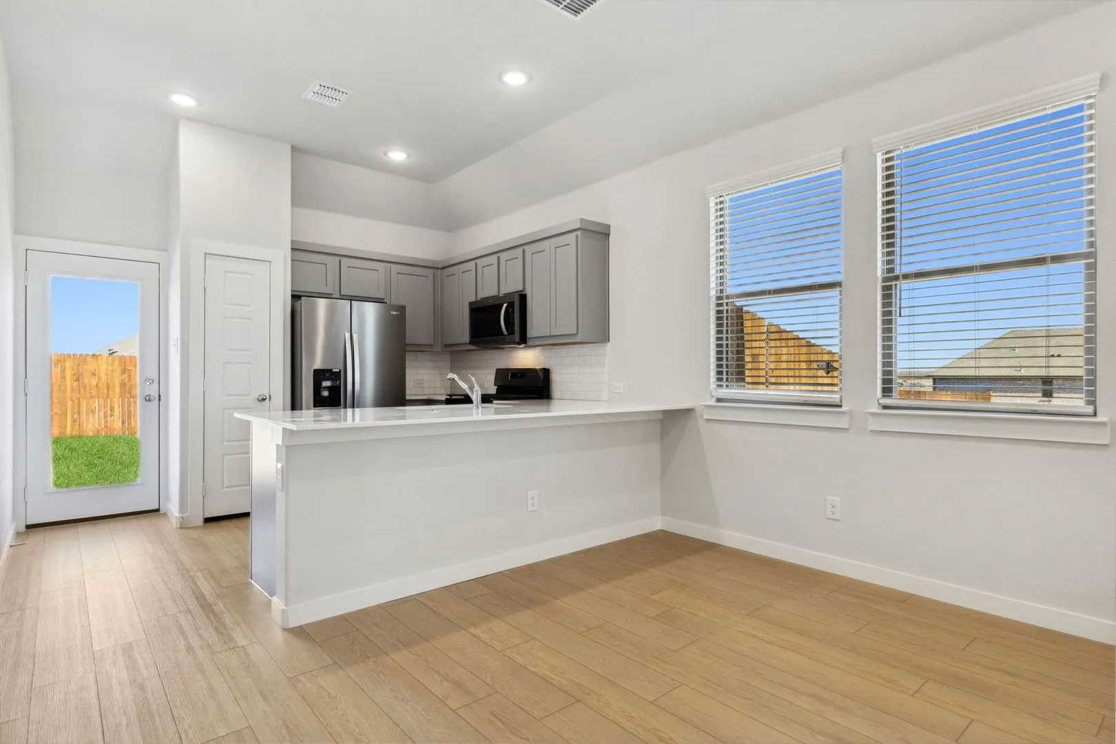 Kitchen in the Ash home plan – REPRESENTATIVE PHOTO