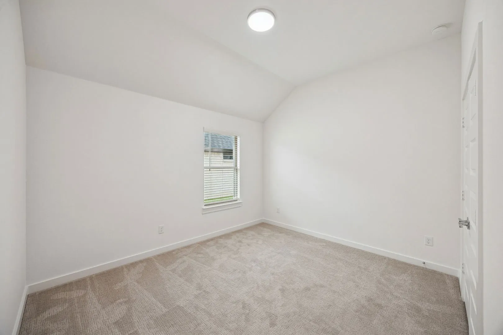 Bedroom in the Gilmour II home plan – REPRESENTATIVE PHOTO