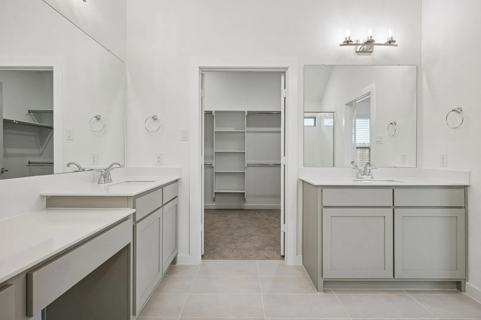 Primary Bathroom in the Gilmour II home plan – REPRESENTATIVE PHOTO