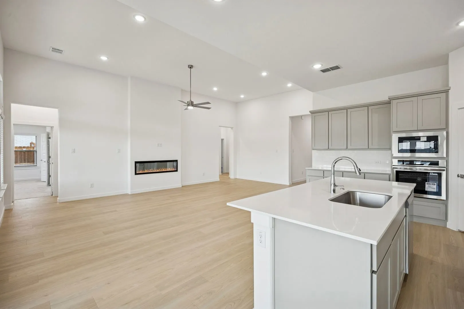 Open Floor Plan in the Gilmour II home plan – REPRESENTATIVE PHOTO