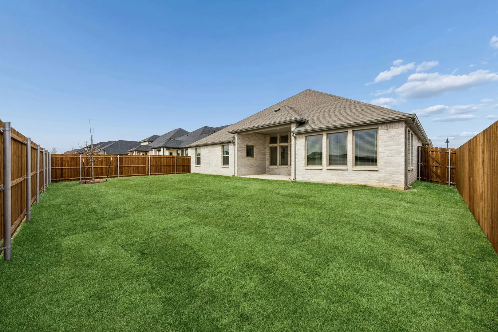 Covered Patio in the Gilmour II home plan – REPRESENTATIVE PHOTO