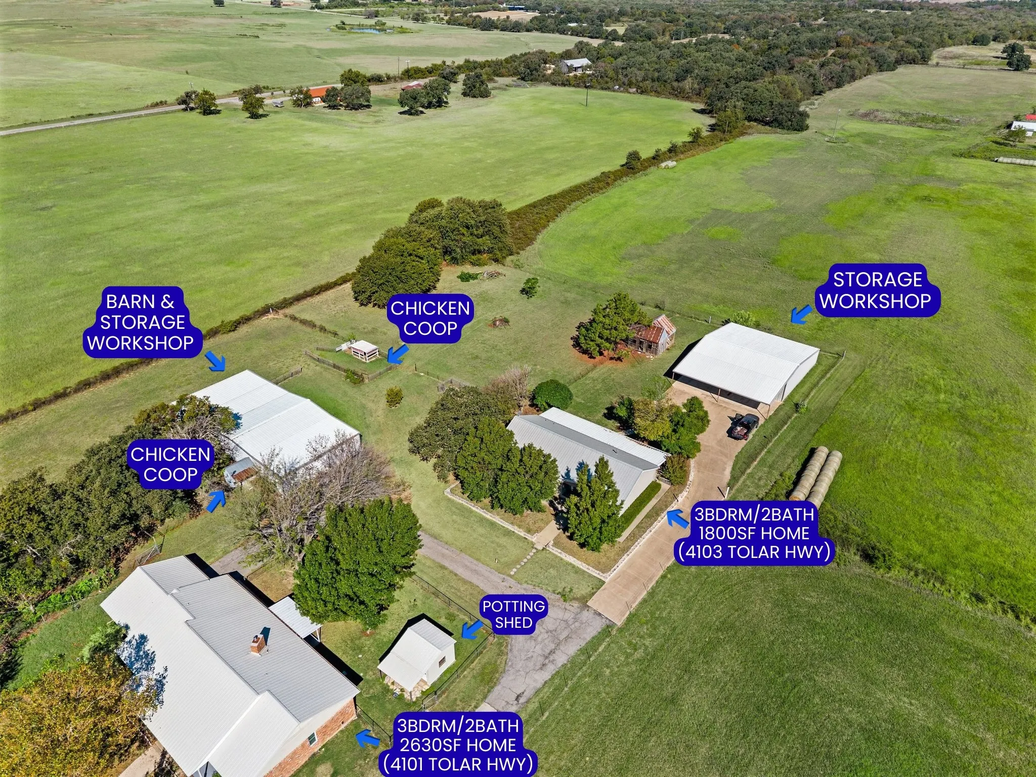 Single Family Residence For Rent in Hood County , 4101 Tolar Highway, Tolar, Texas 76476, 3 Bedroom, 2 Bathroom, 3 Garage spaces, 2,630 Sqft, built in 1978, mls#21405973, Real Estate Agent in Tolar, Homes For Rent in Hood county, Homes For Rent in Tolar, Realtor in Tolar Texas, Real Estate Brokerage Independent Realty Texas, Luminita Cordes Realtor