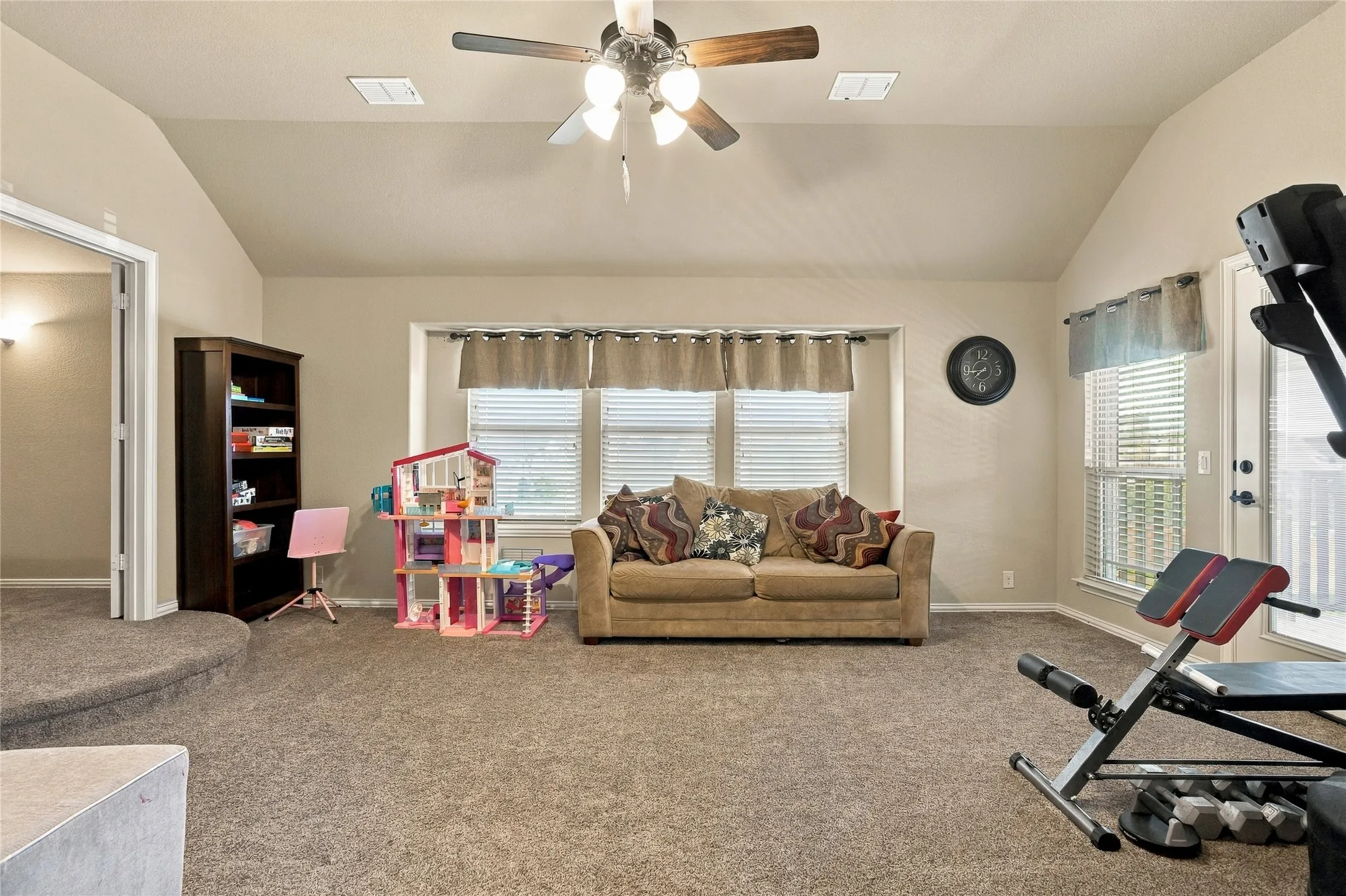 Flexible living space ideal for entertaining, recreation, or everyday use.
