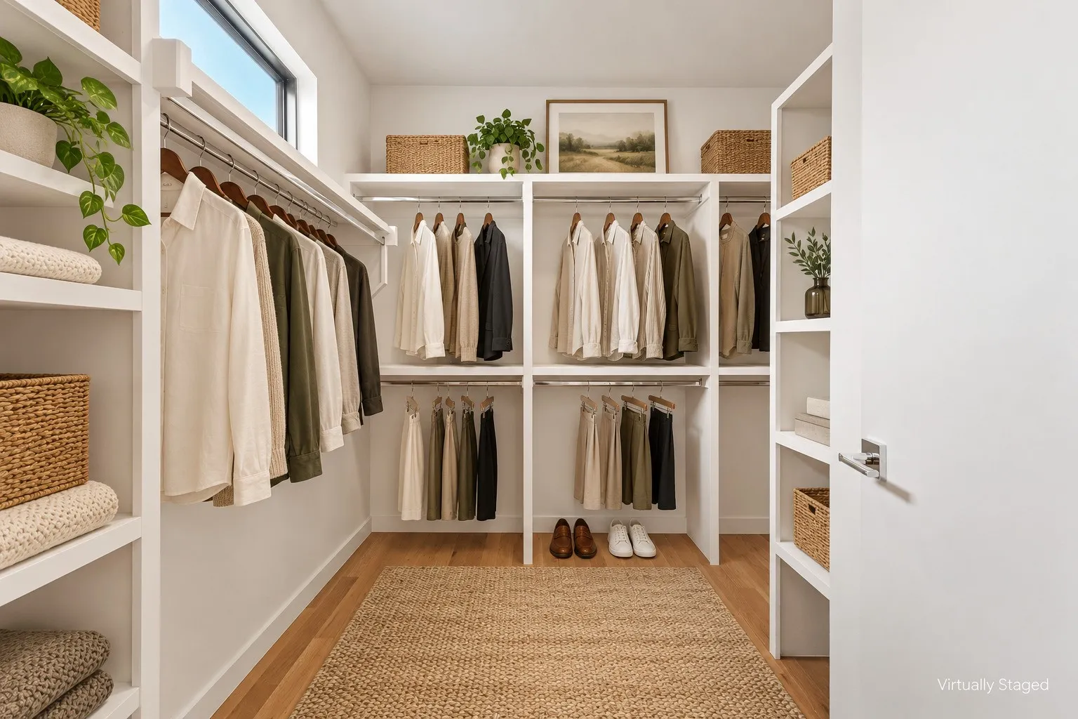 Primary walk-in closet
