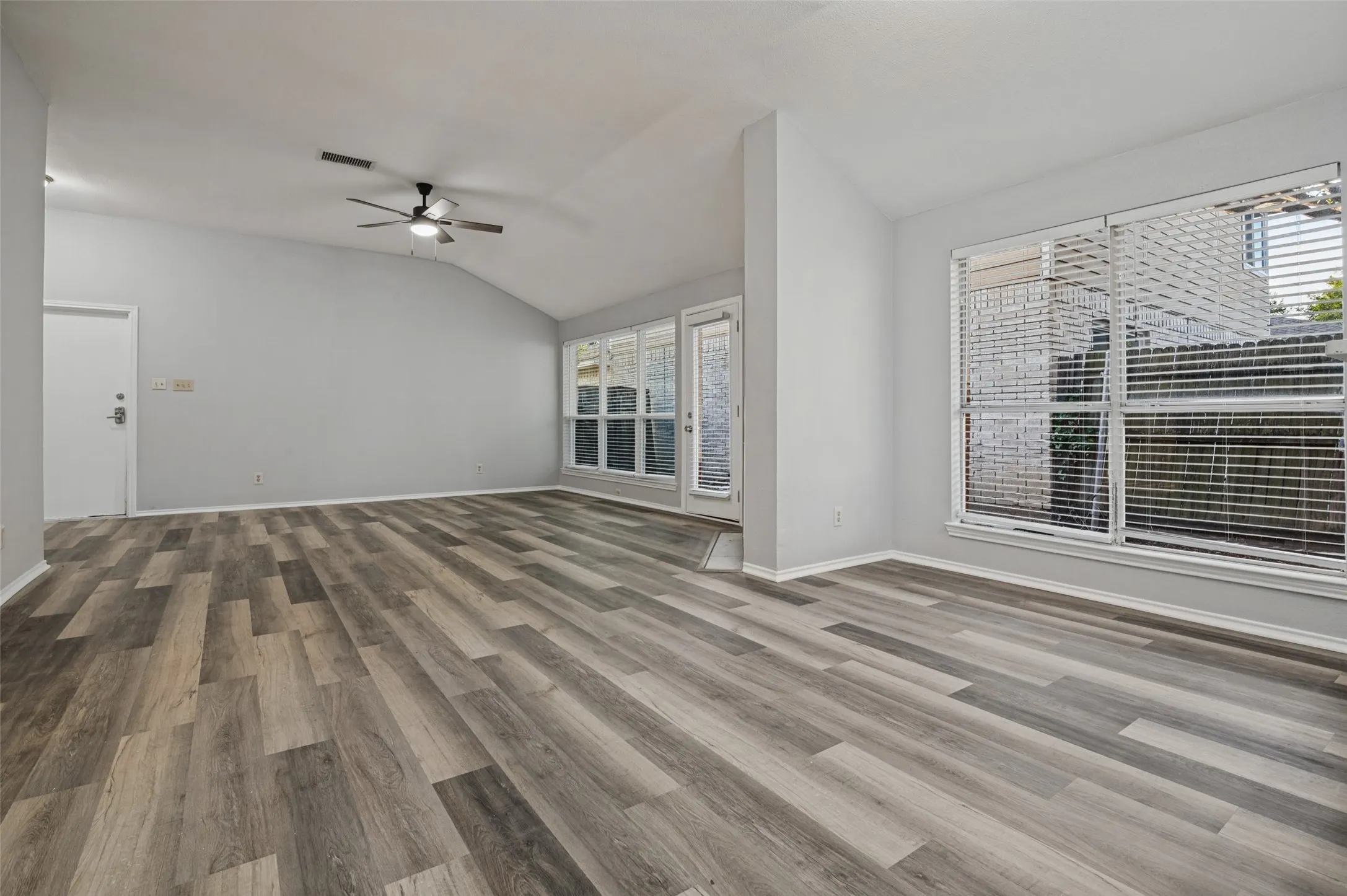Living and dining area