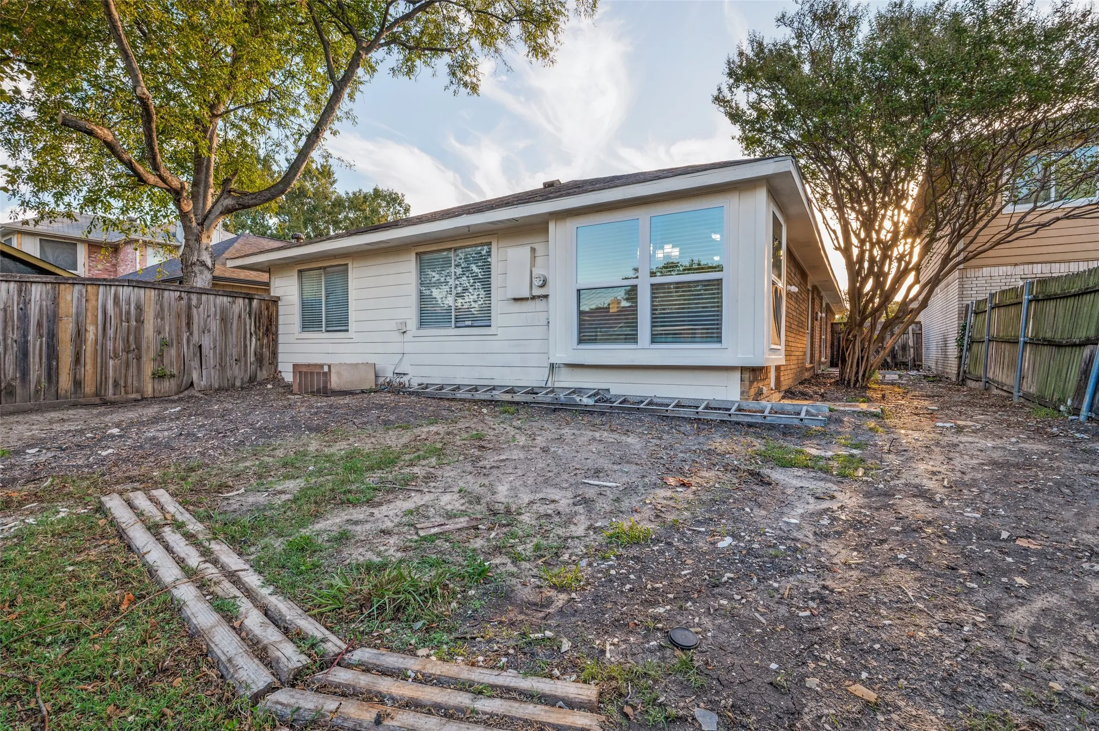 Backview of home