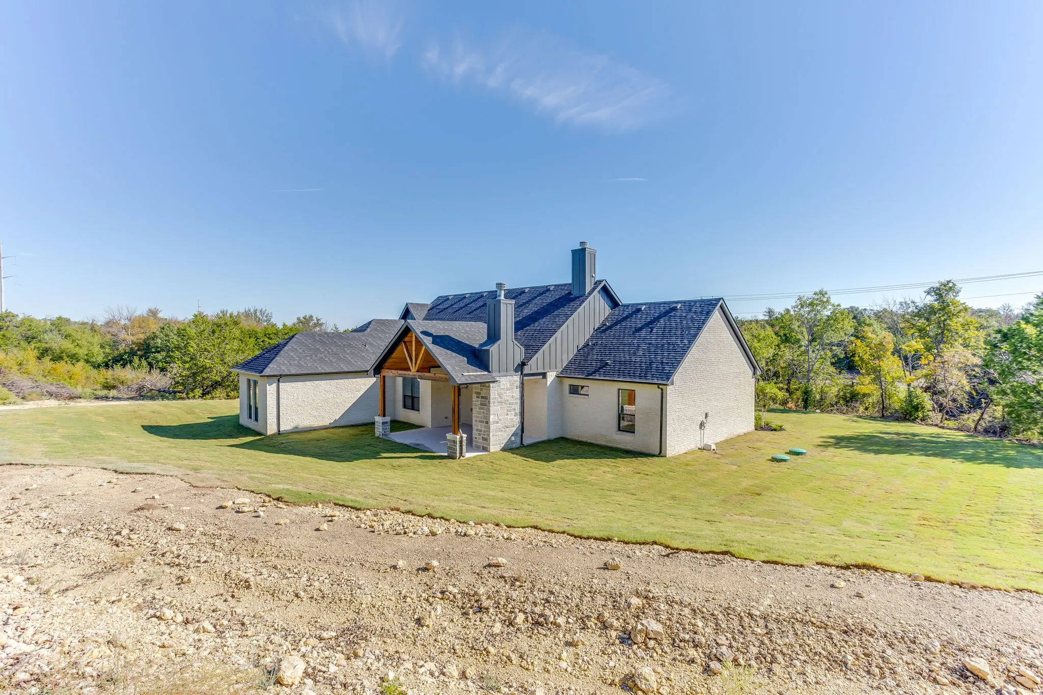 2 acres with trees