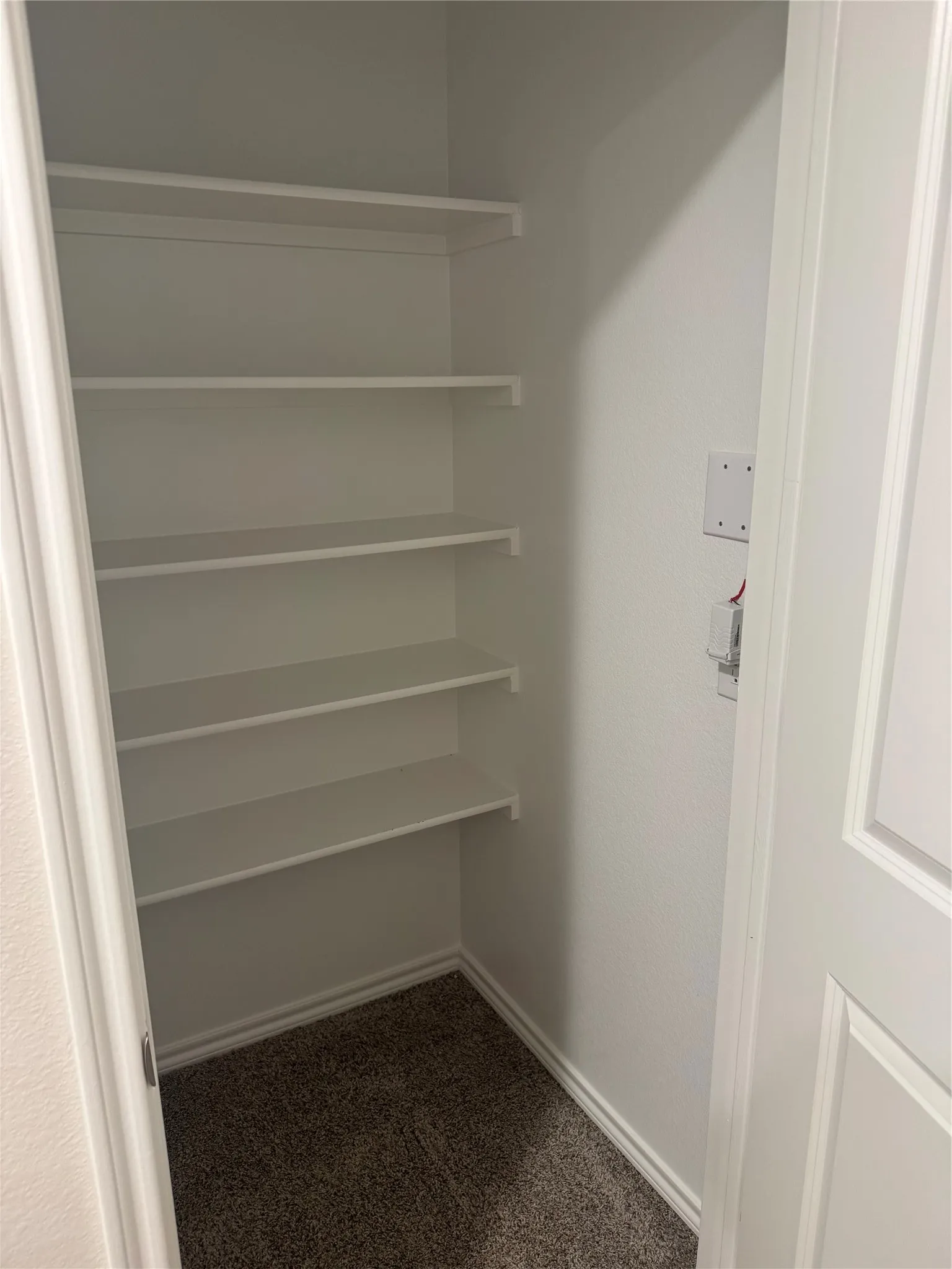Upstairs additional storage closet