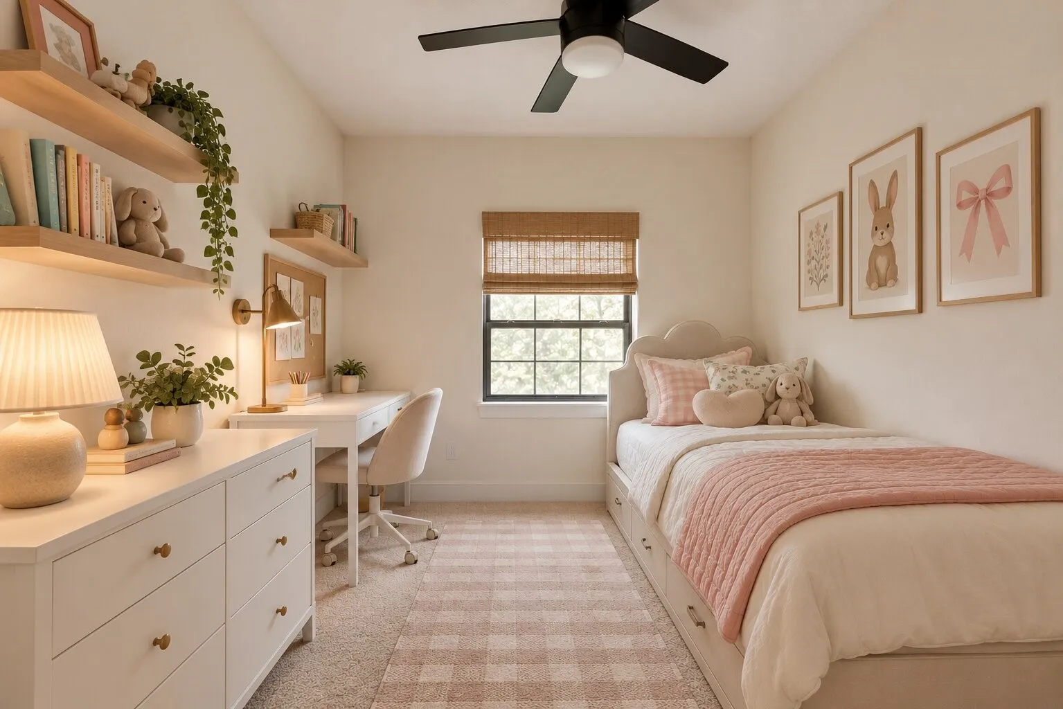 Upstairs Bedroom-Virtually Staged*