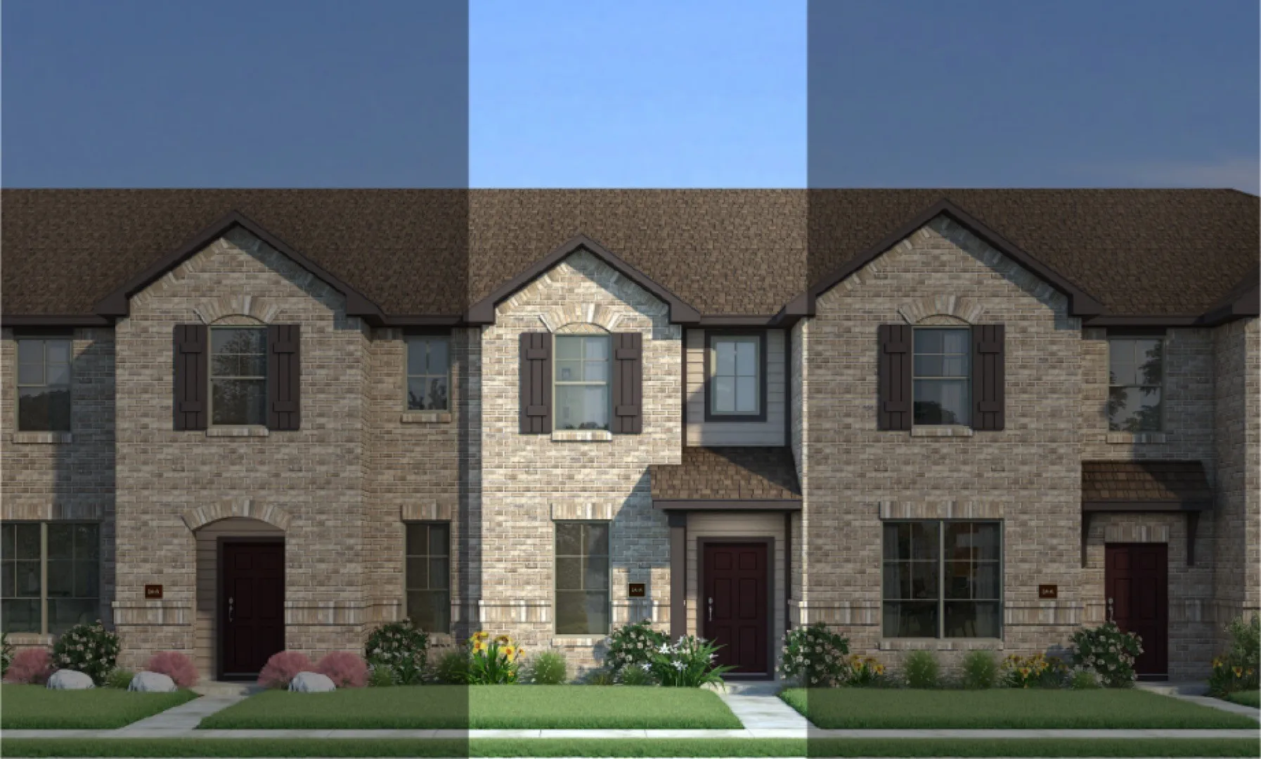Brick Elevations_2023_T22Crockett5A301 Crockett 5