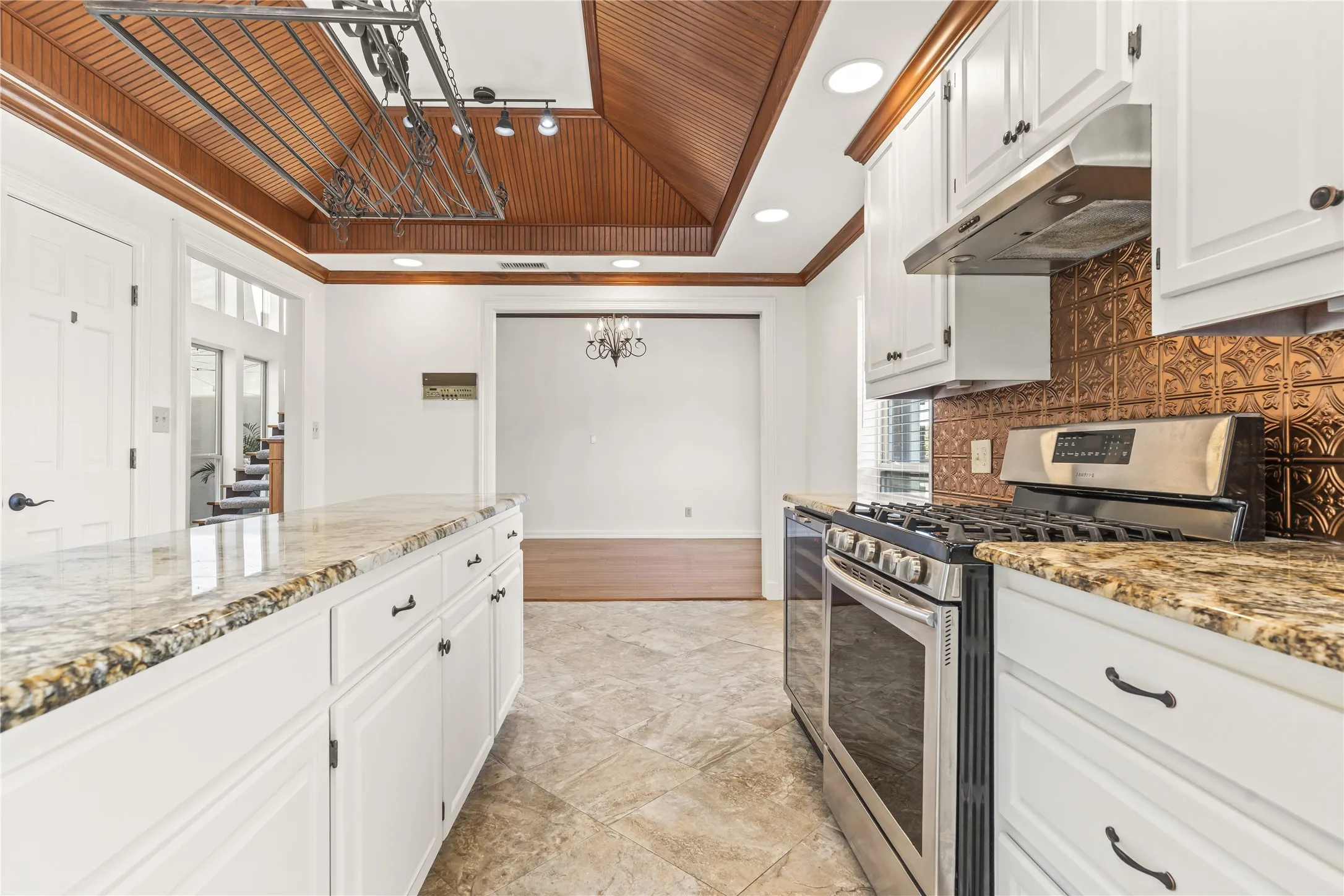 View of Dining Areas from Kitchen