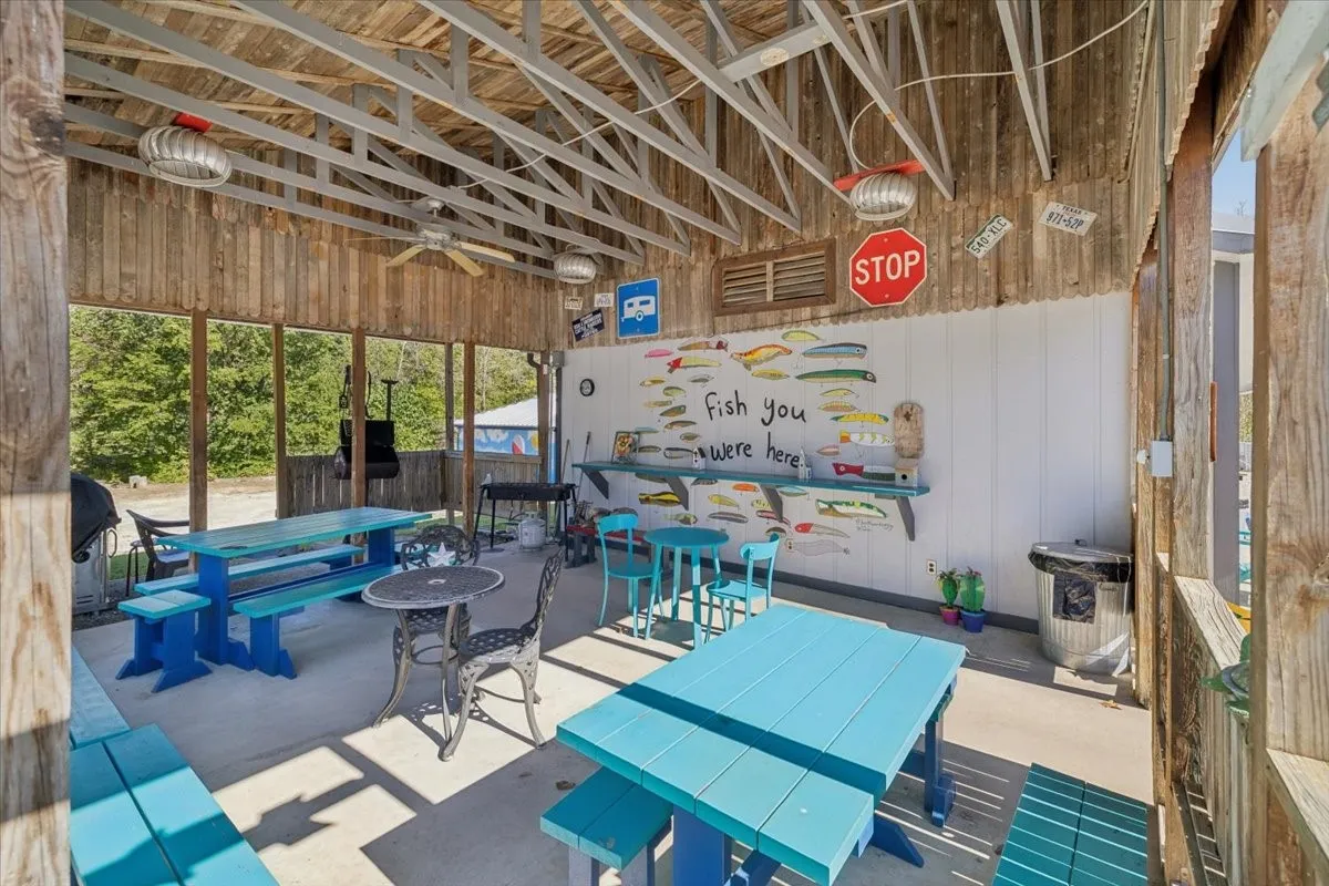 Guest covered patio