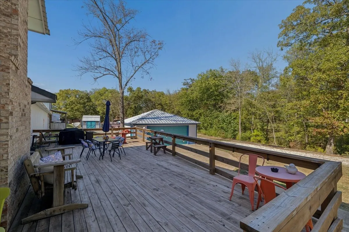 Lodge deck