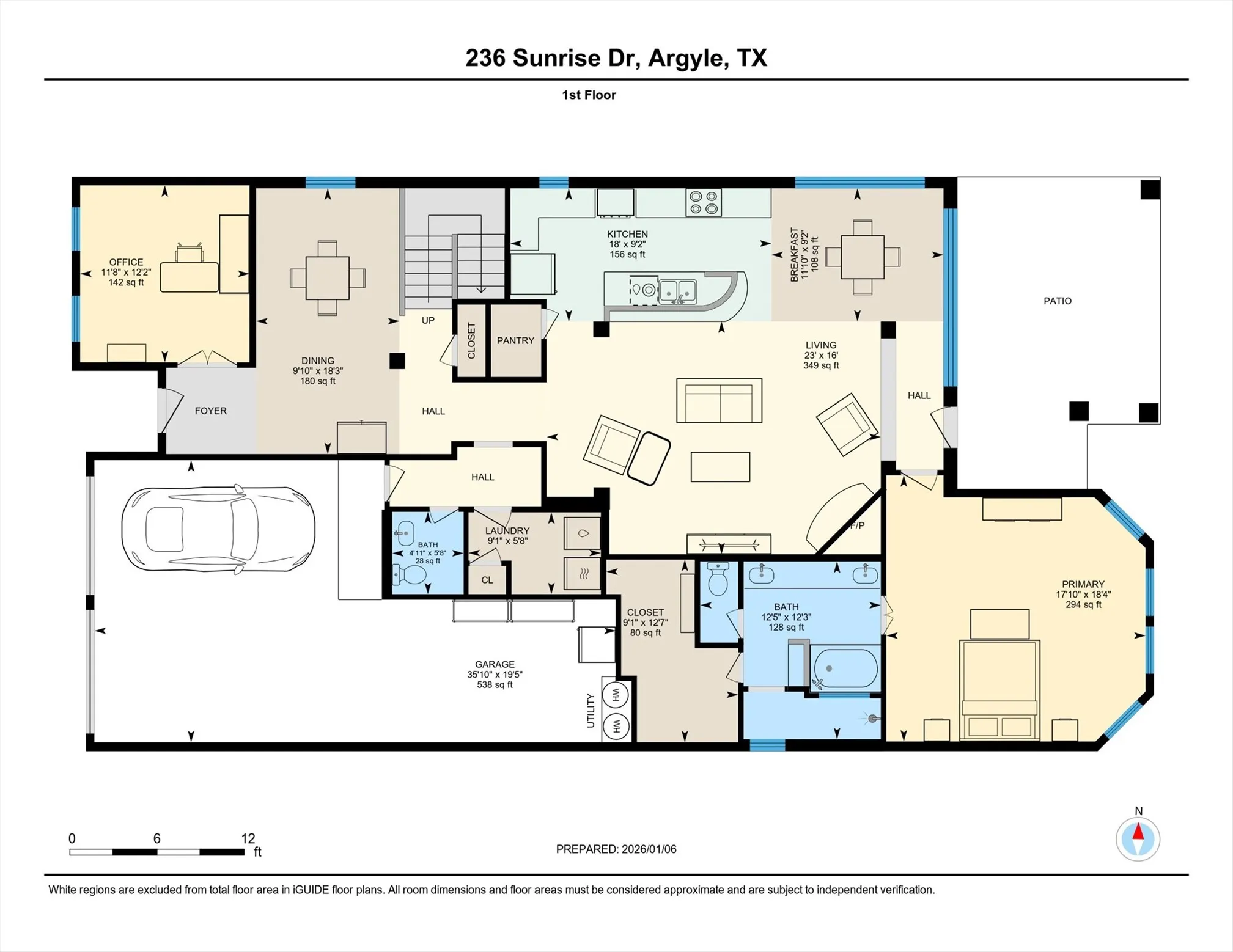 Single Family Residence For Sale in Denton County , 236 Sunrise Drive, Argyle, Texas 76226, 4 Bedroom, 4 Bathroom, 3 Garage spaces, 3,055 Sqft, built in 2014, mls#21406412, Real Estate Agent in Argyle, Homes For Sale in Denton county, Homes For Sale in Argyle, Realtor in Argyle Texas, Real Estate Brokerage Independent Realty Texas, Luminita Cordes Realtor