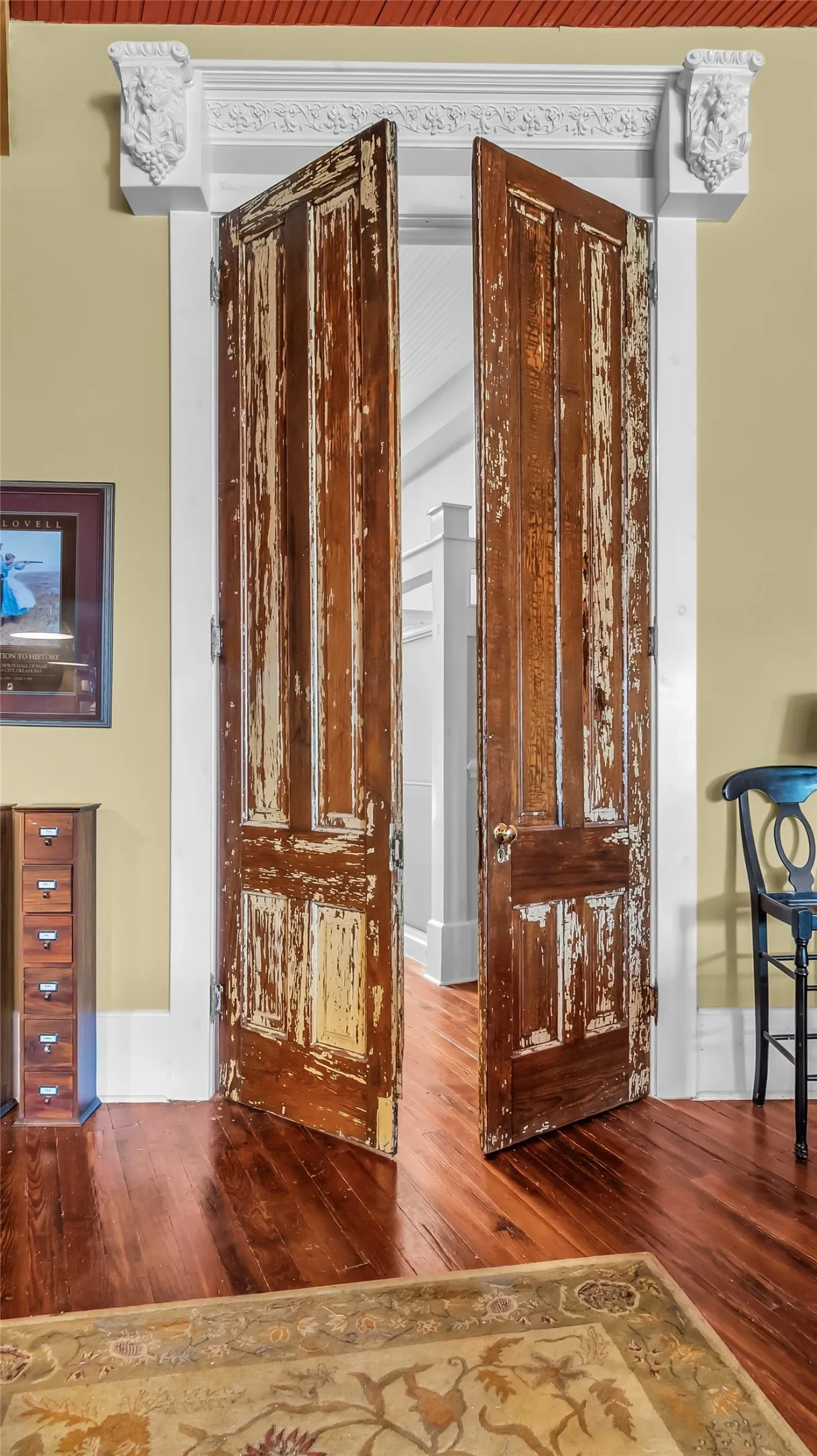 Beautiful antique doors