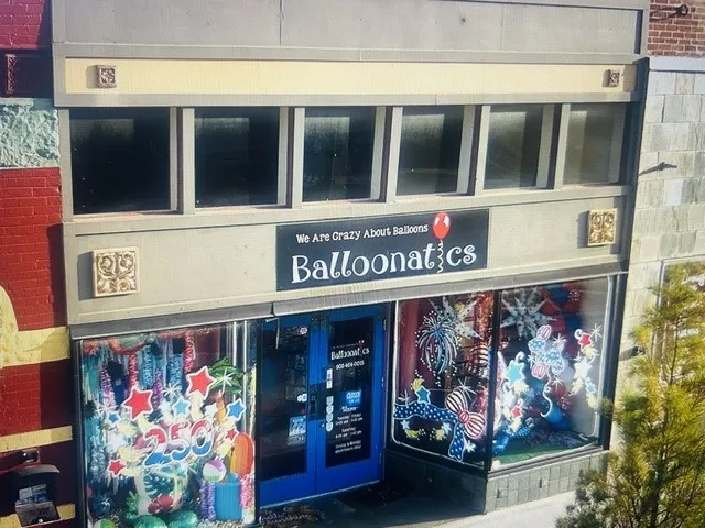 Downstairs retail space