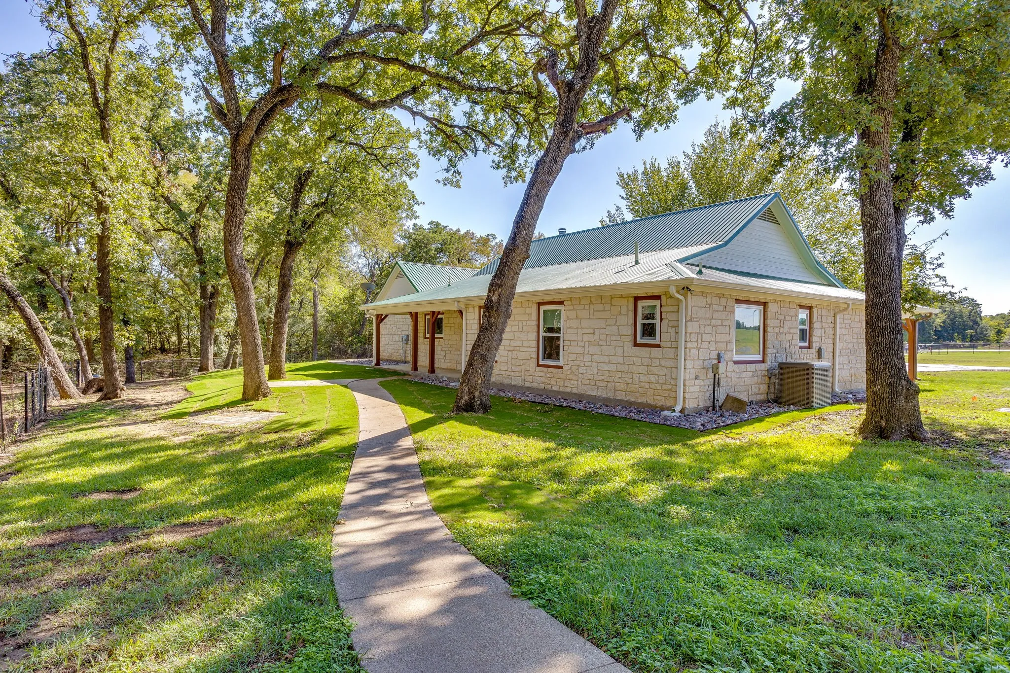Gorgeous, mature trees throughout the property.