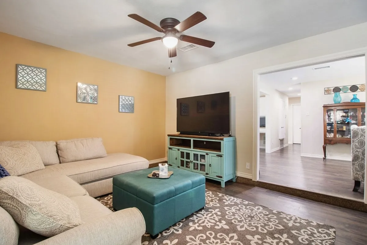 Just add a door if you are looking for a 4th bedroom or private office with full bath and closet.