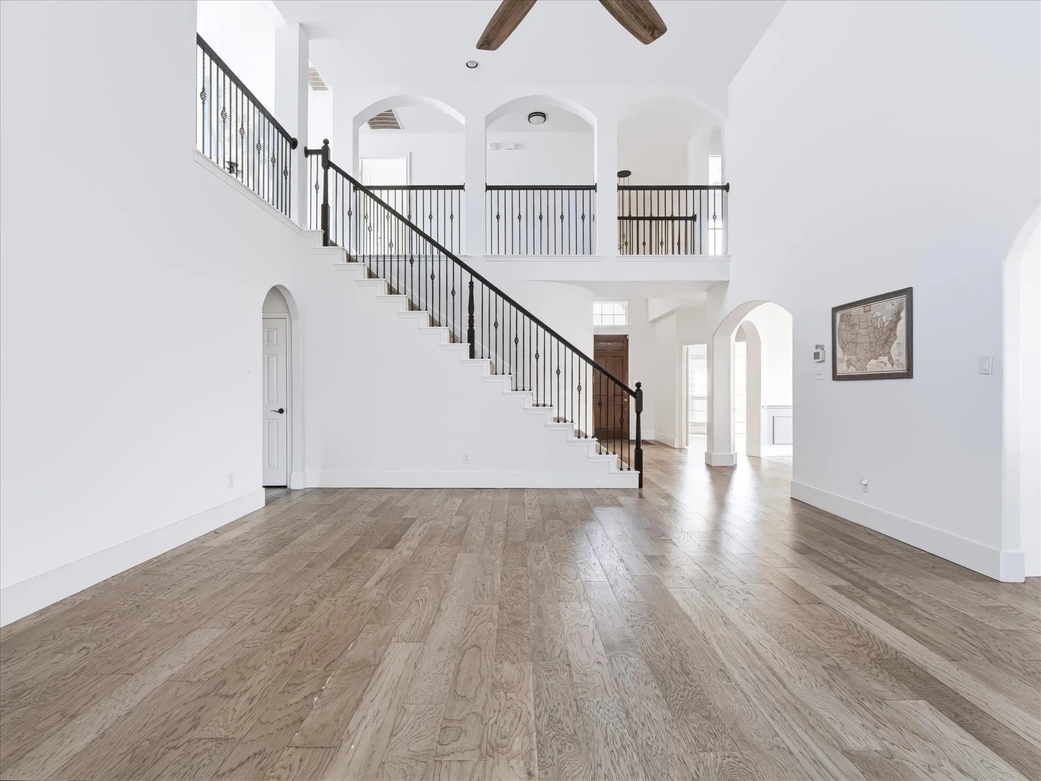 Luxury vinyl flooring throughout the home