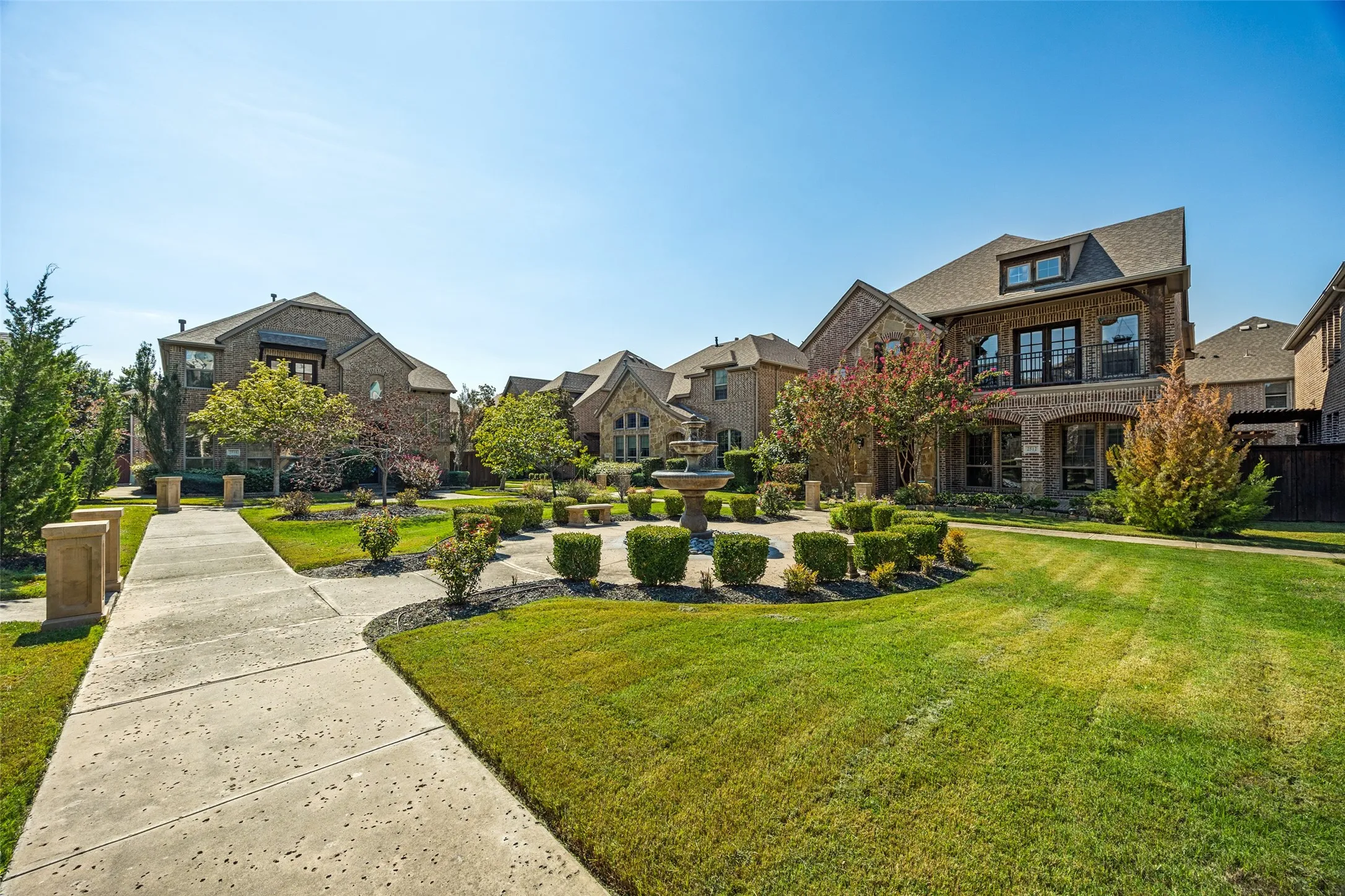 Beautiful grounds just outside your door!