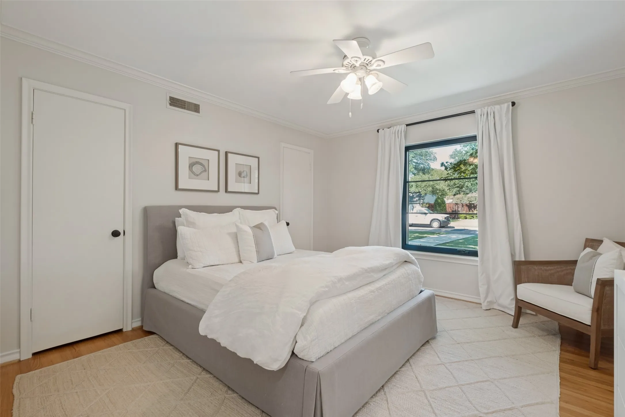 Jack-n-Jill bedroom at the front of the property.