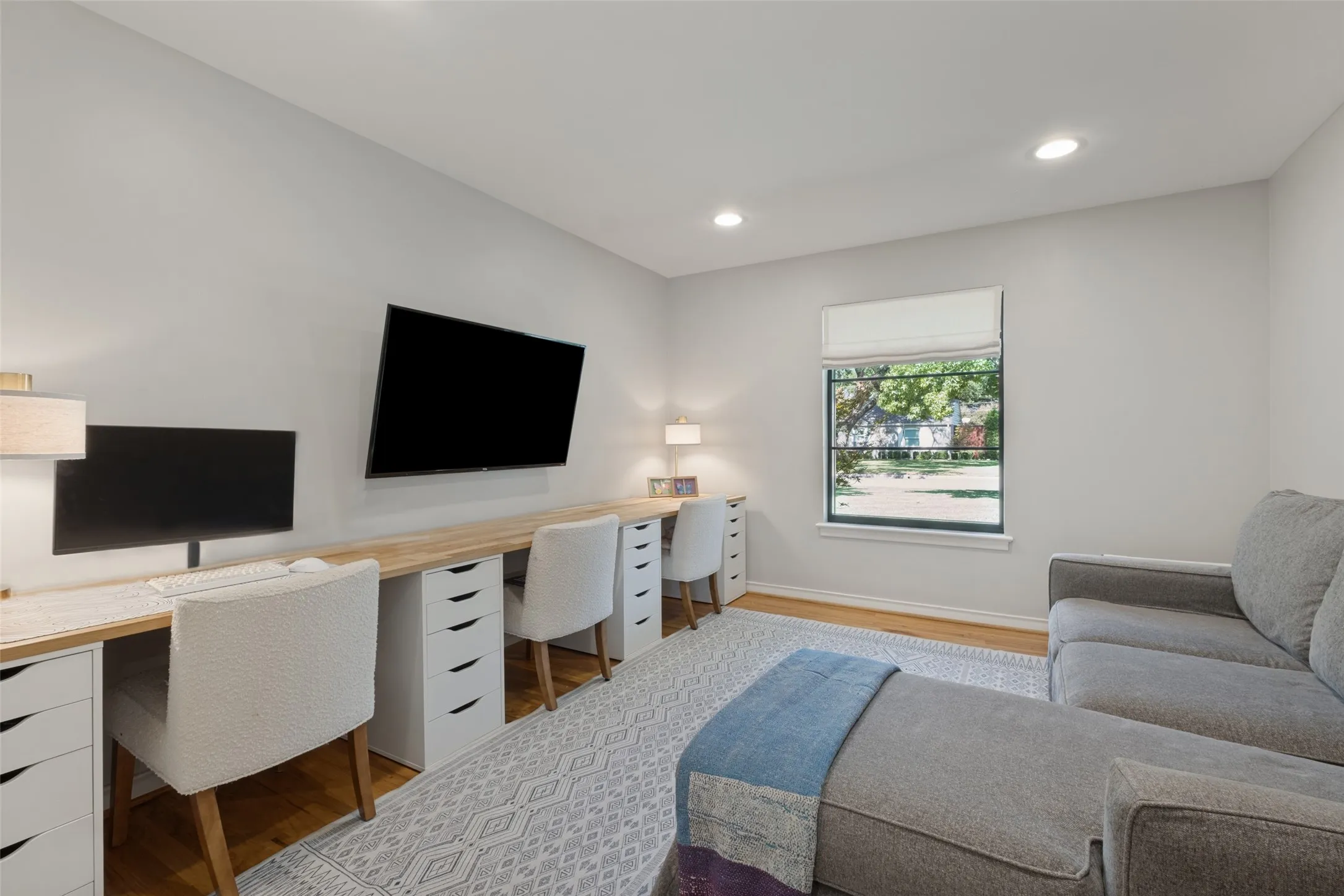 Flex space could be used as a playroom, office, music room, etc.