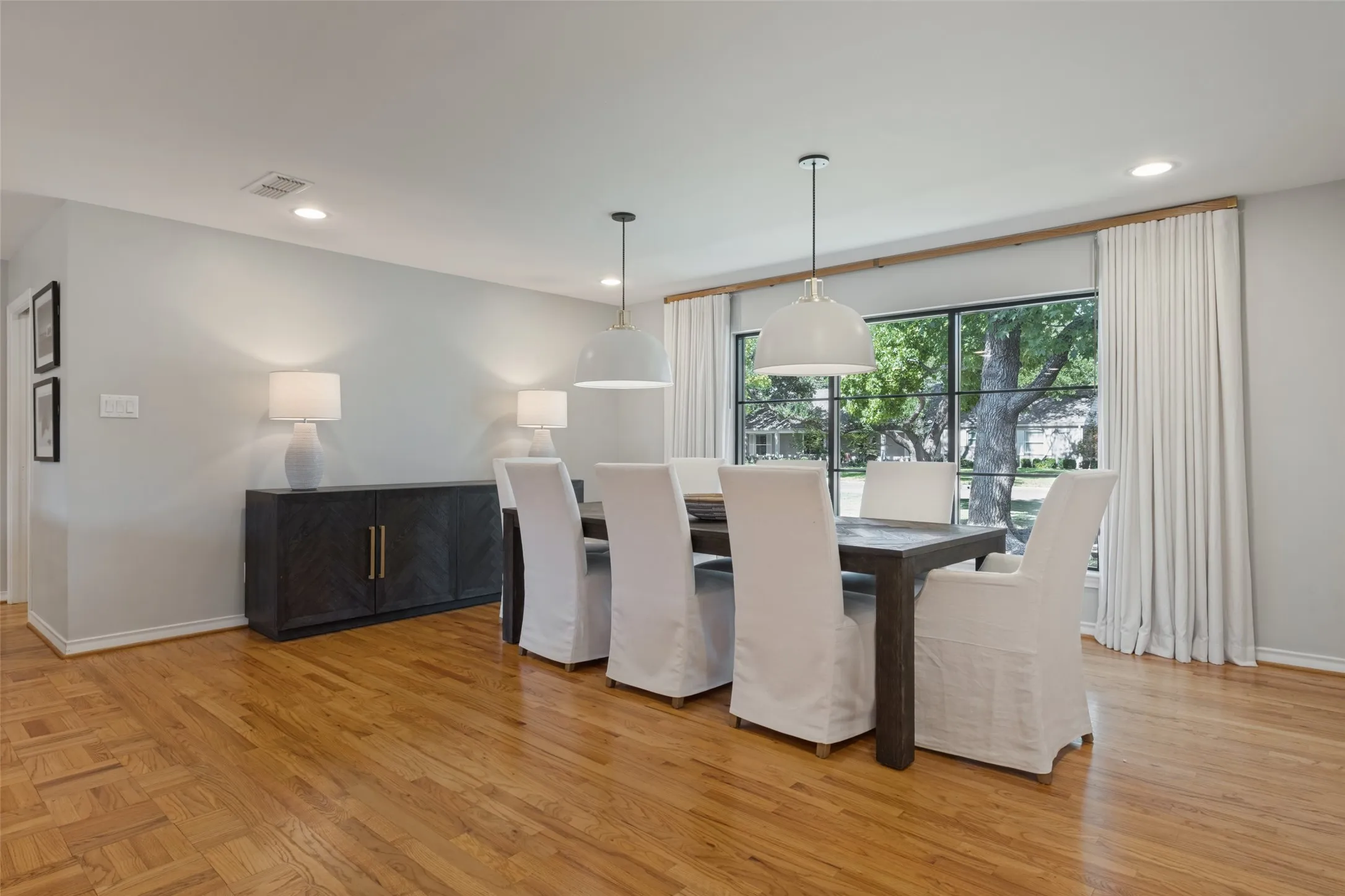 Large dining area