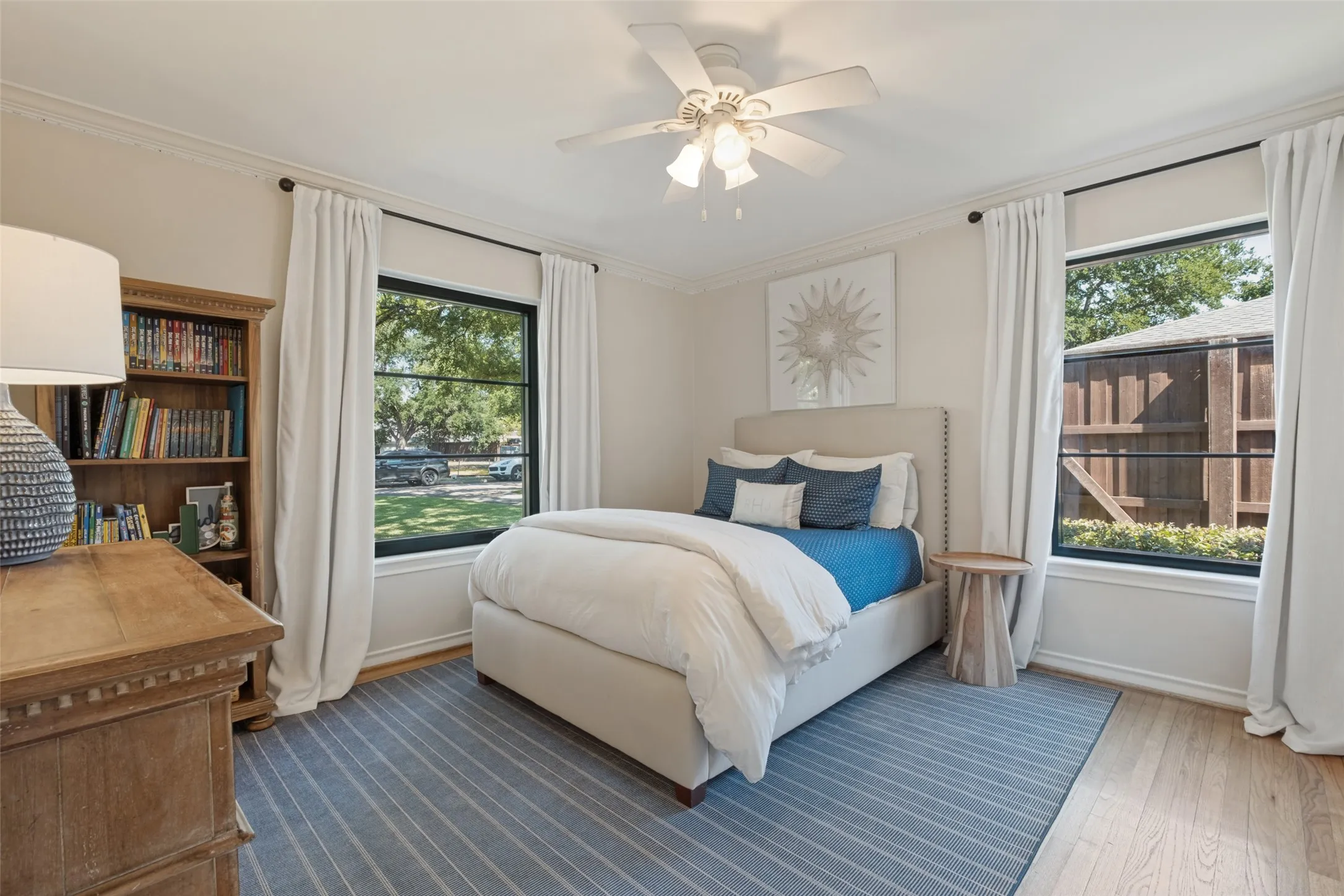 Jack-n-Jill bedroom at the front of the property.