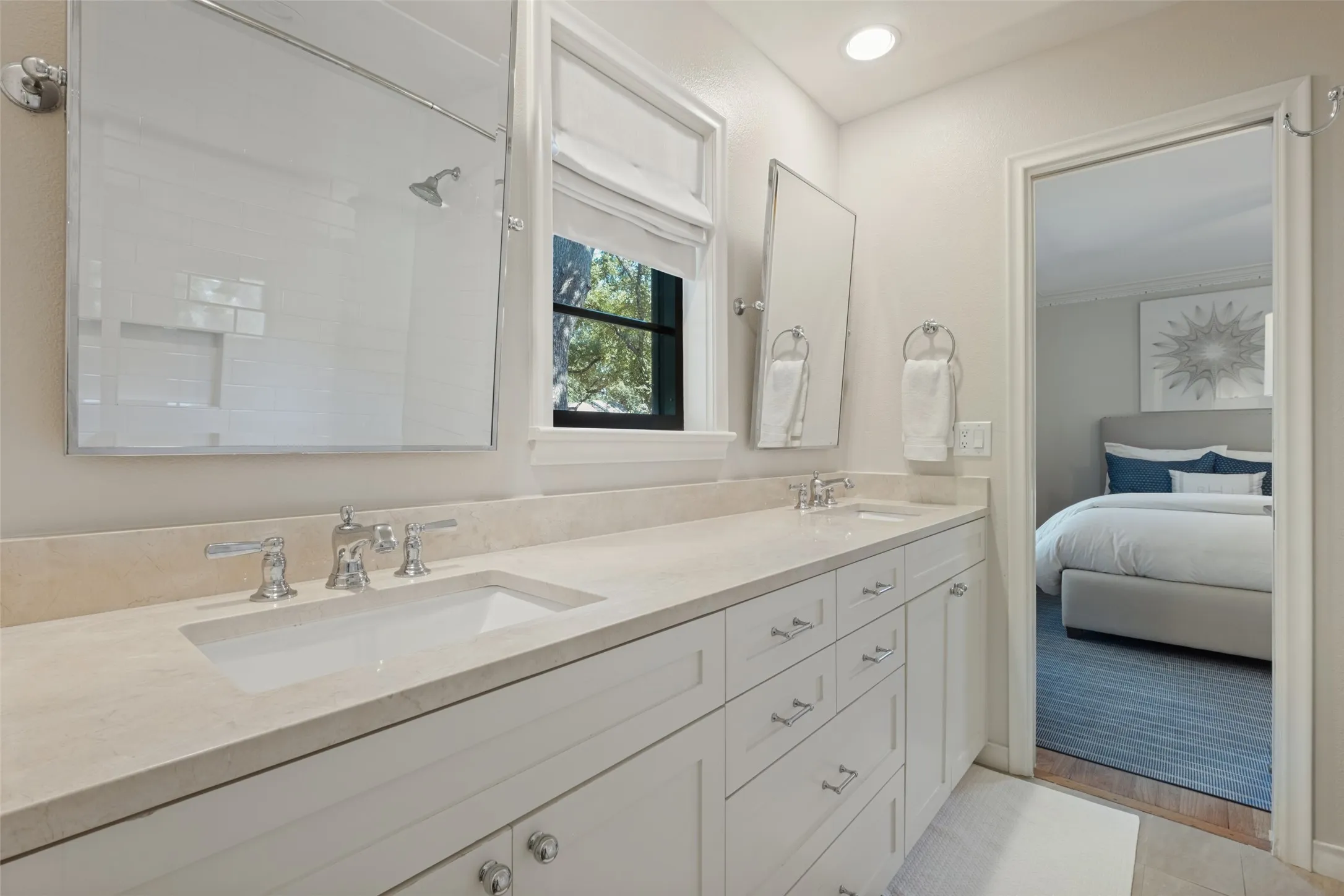 Jack-n-Jill bathroom