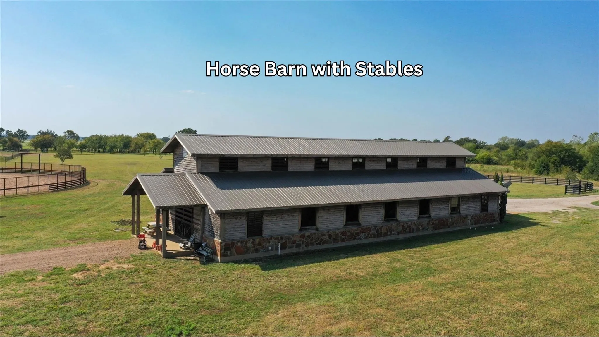 Horse Barn with Stables