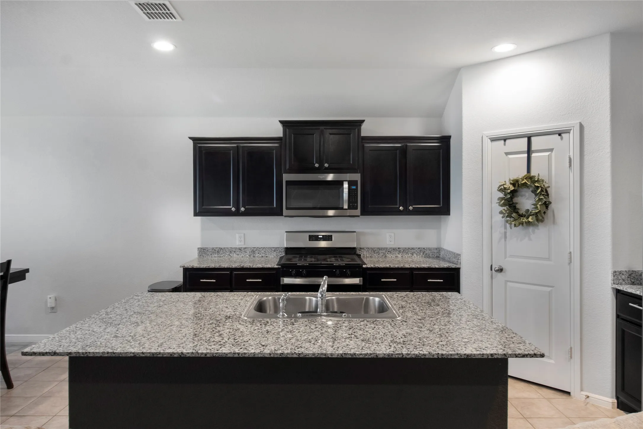 Straight look at Kitchen, Pantry Door