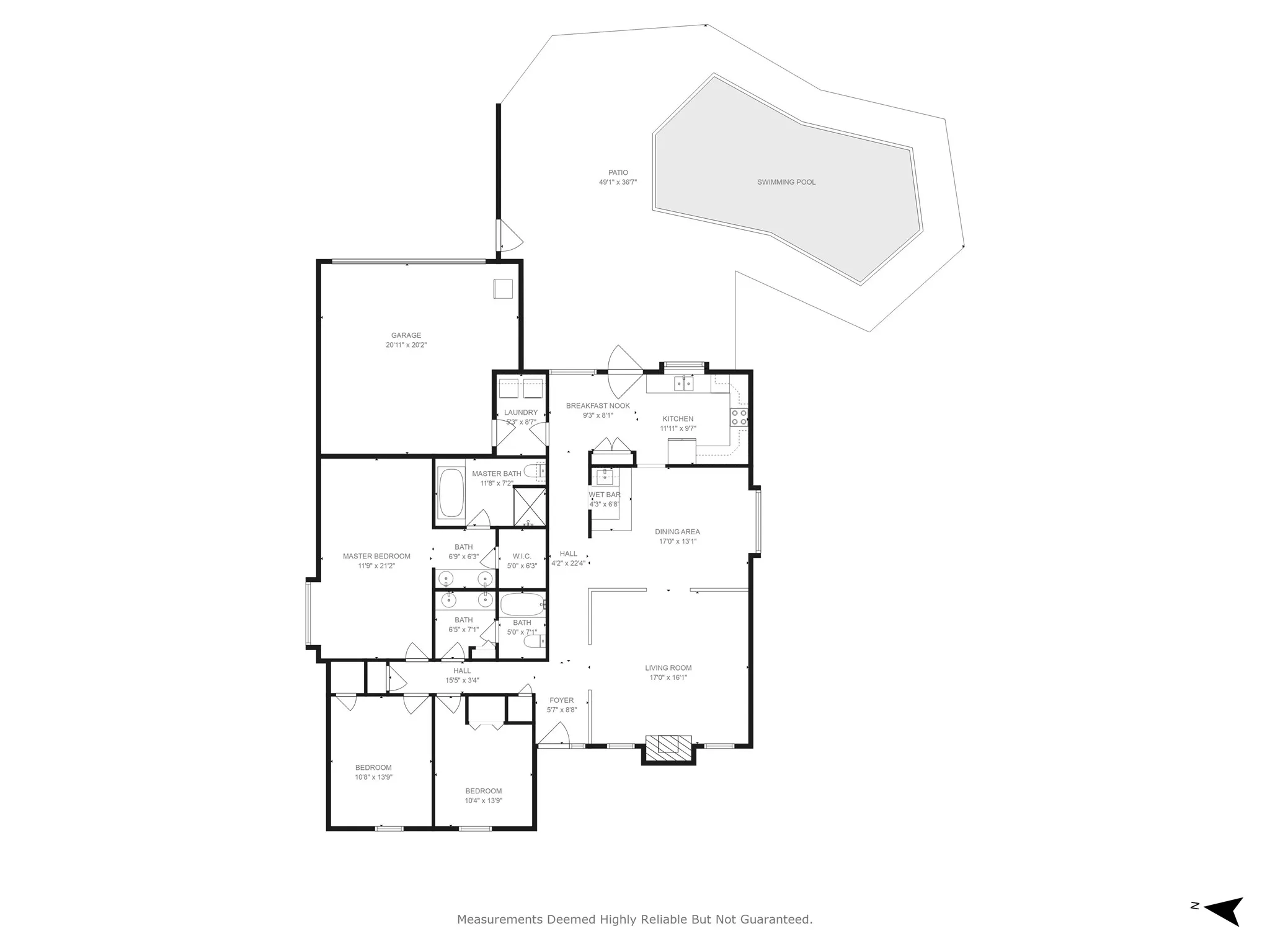 Floor plan  (all measurements are estimates and should be verified by buyer)