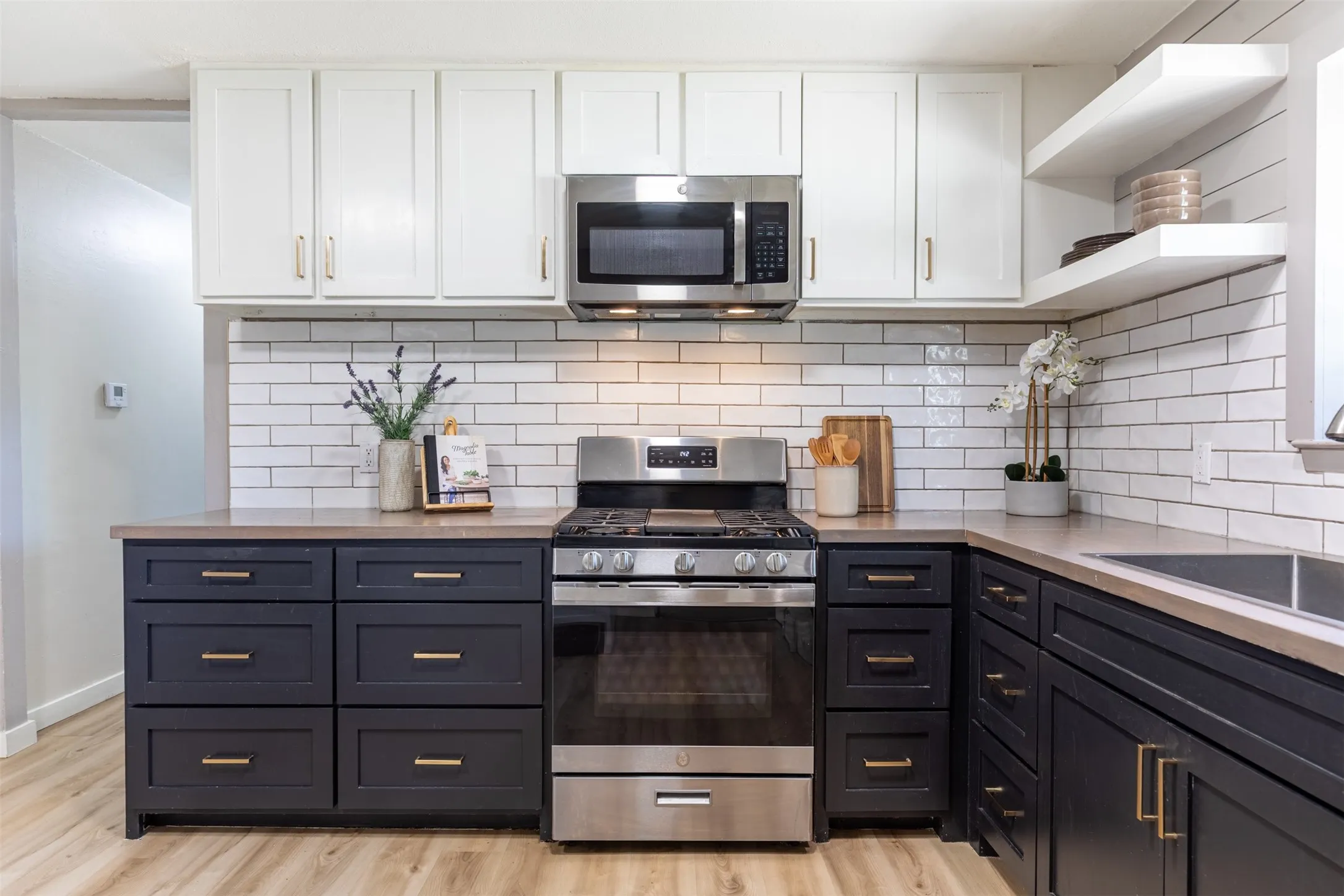 Thoughtfully designed modern kitchen.
