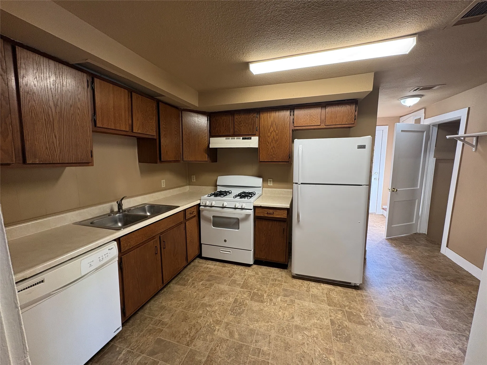 Fridge included