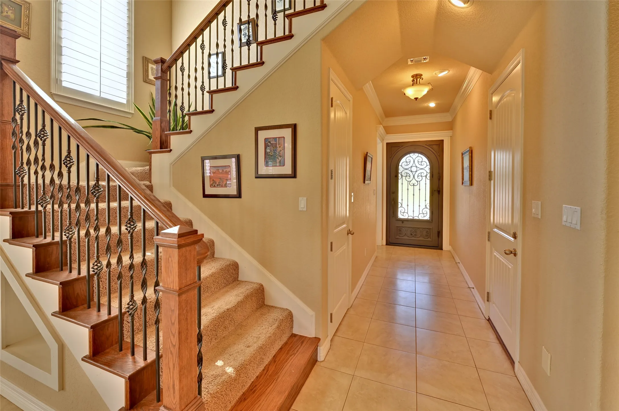 Front entryway.