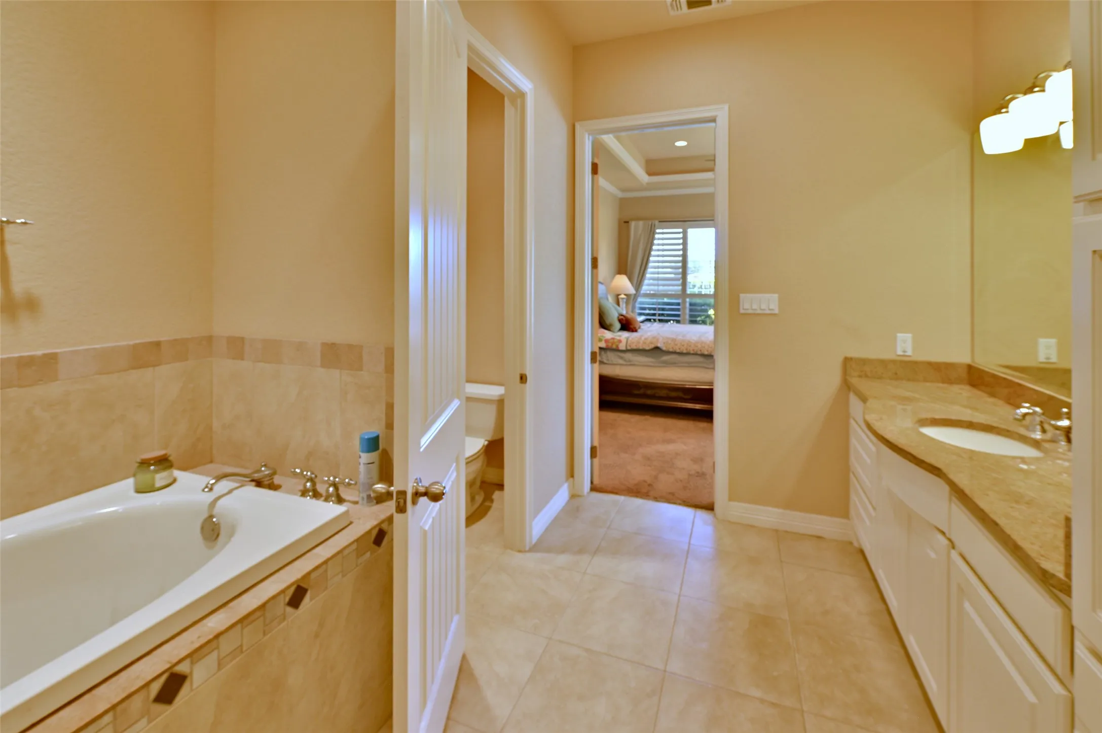 Primary bathroom.