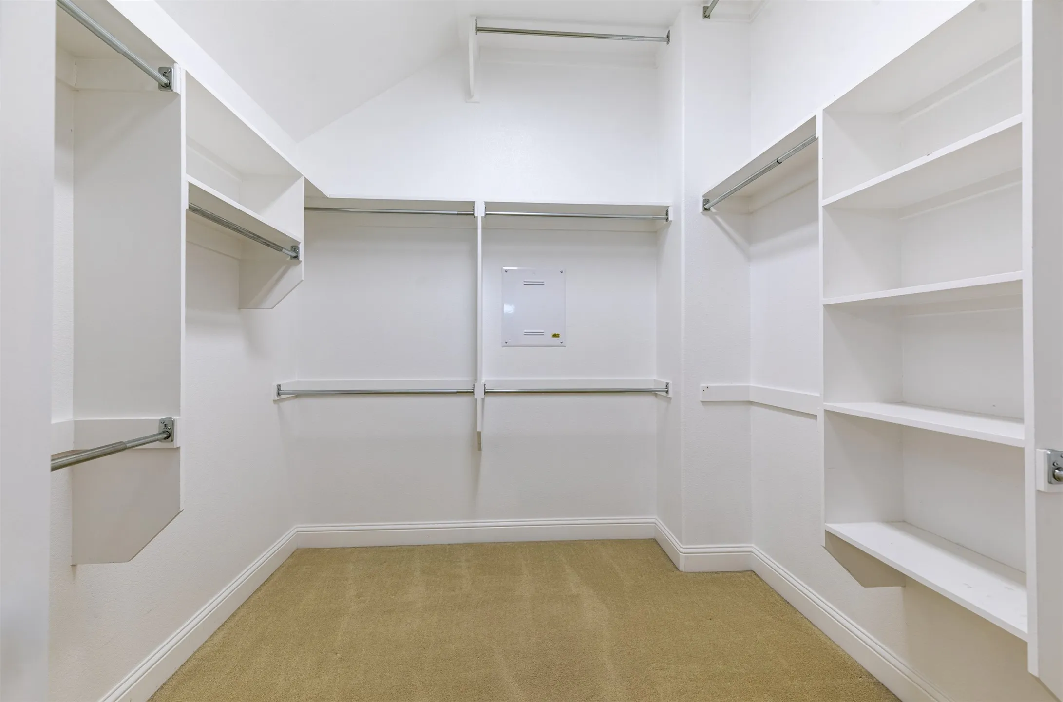 Primary suite's closet.
