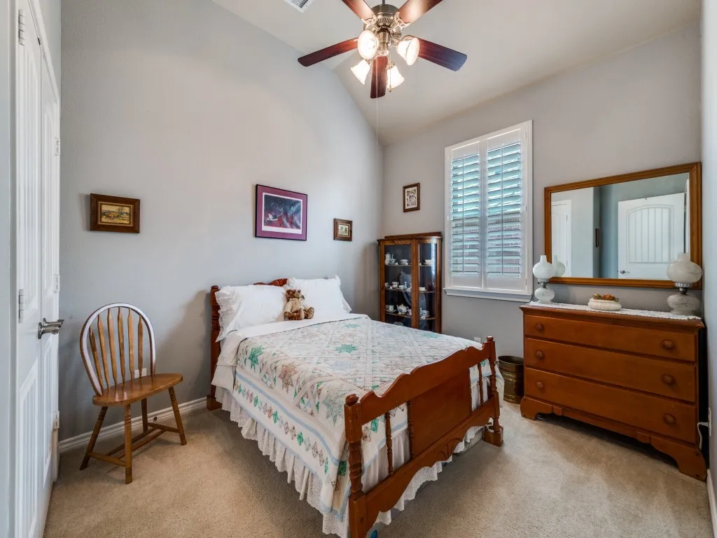 The third bedroom offers a comfortable, flexible space for guests or everyday use