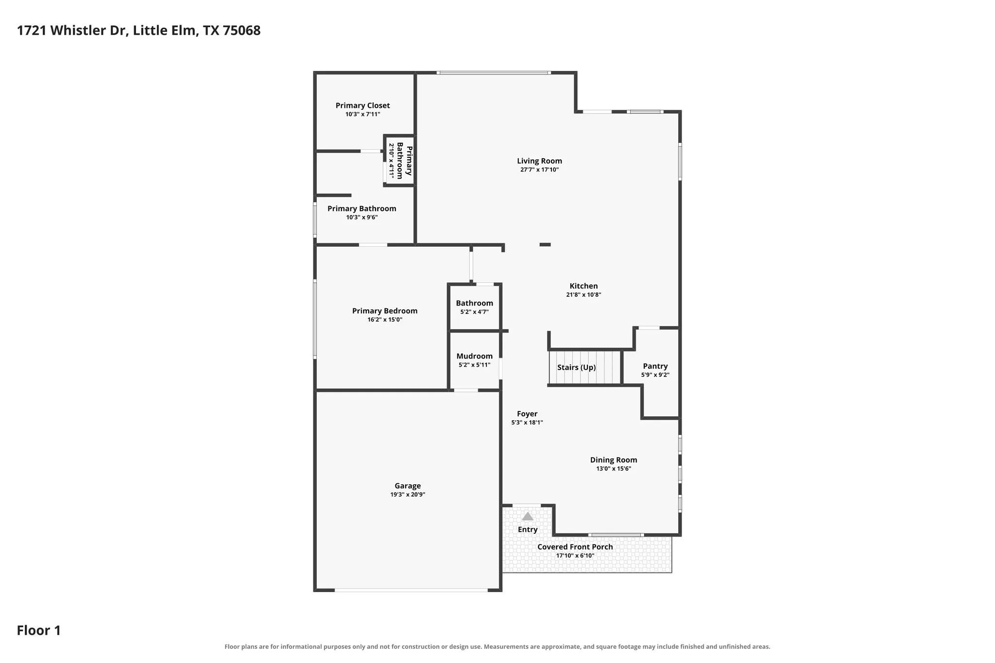 Single Family Residence For Sale in Denton County , 1721 Whistler Drive, Little Elm, Texas 75068, 4 Bedroom, 3 Bathroom, 2 Garage spaces, 3,027 Sqft, built in 2016, mls#21408572, Real Estate Agent in Little Elm, Homes For Sale in Denton county, Homes For Sale in Little Elm, Realtor in Little Elm Texas, Real Estate Brokerage Independent Realty Texas, Luminita Cordes Realtor