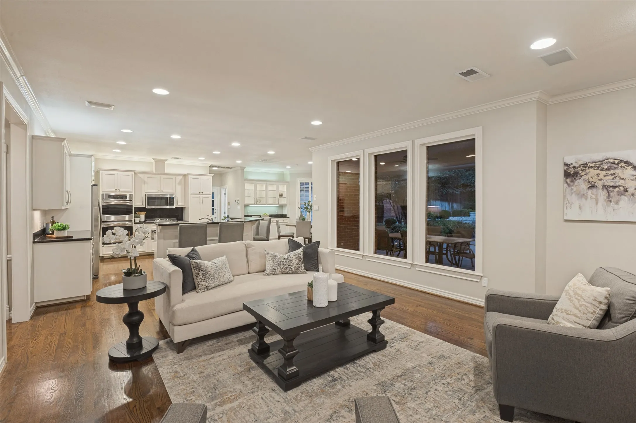 Open floor plan