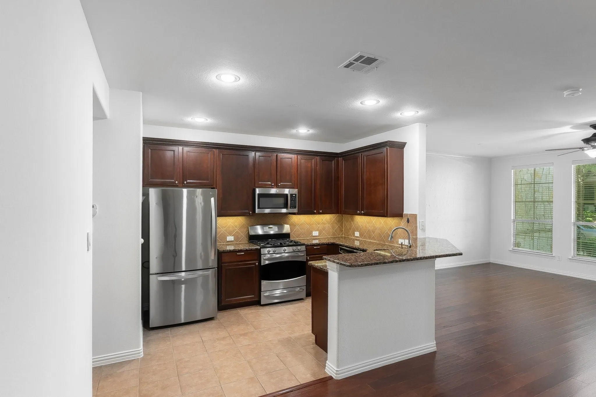 Beautiful and functional kitchen.