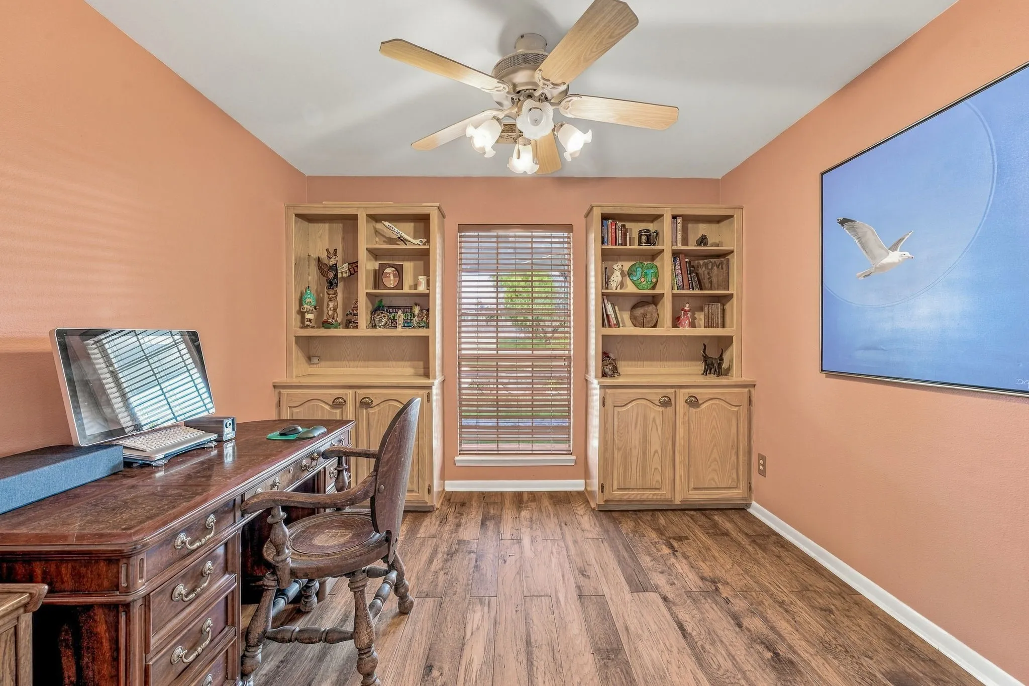 Main Home Office with built-ins