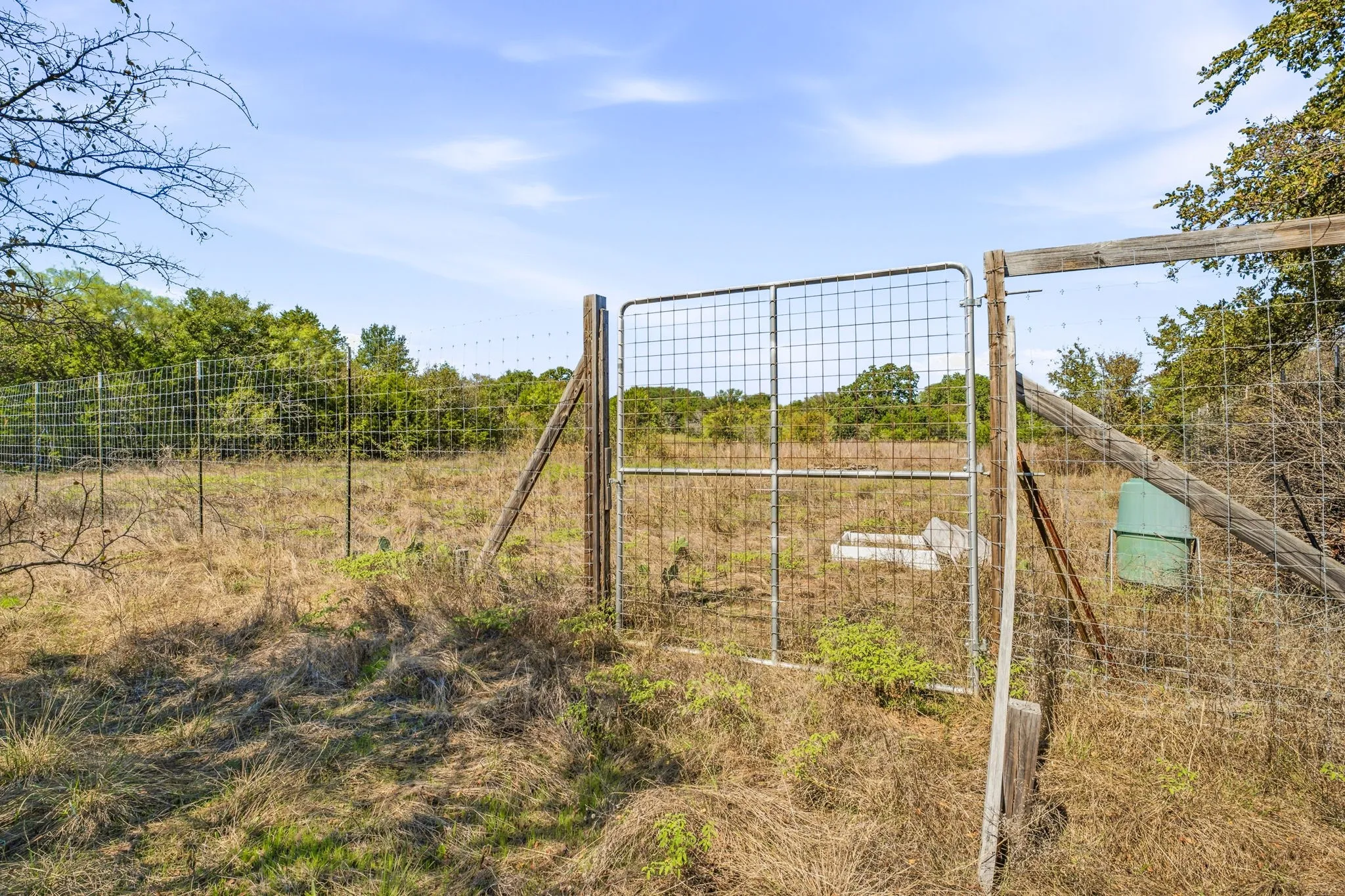 High Fenced Garden Area